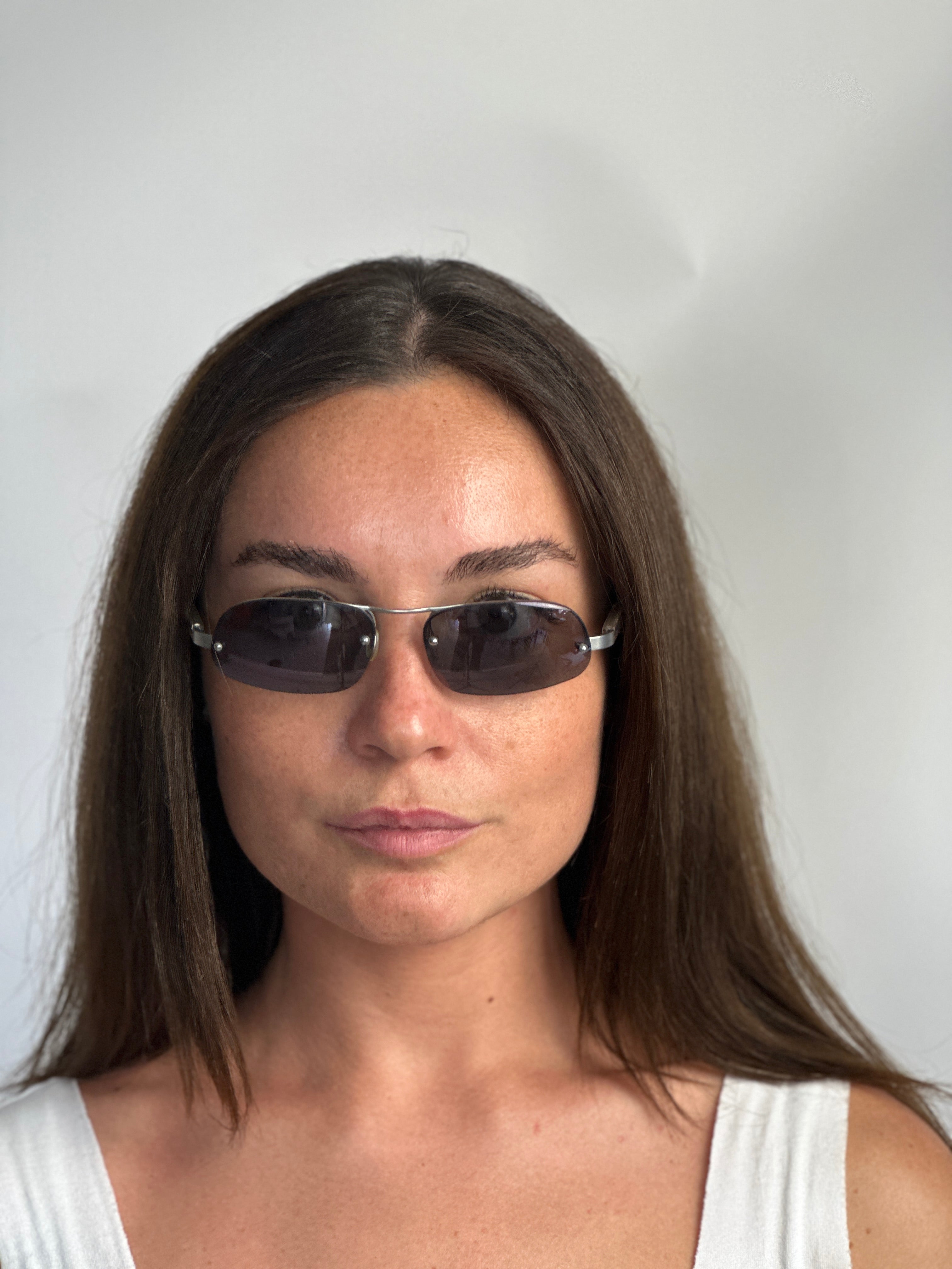 Occhiali da sole PRADA SPR56A VINTAGE GRIGIO