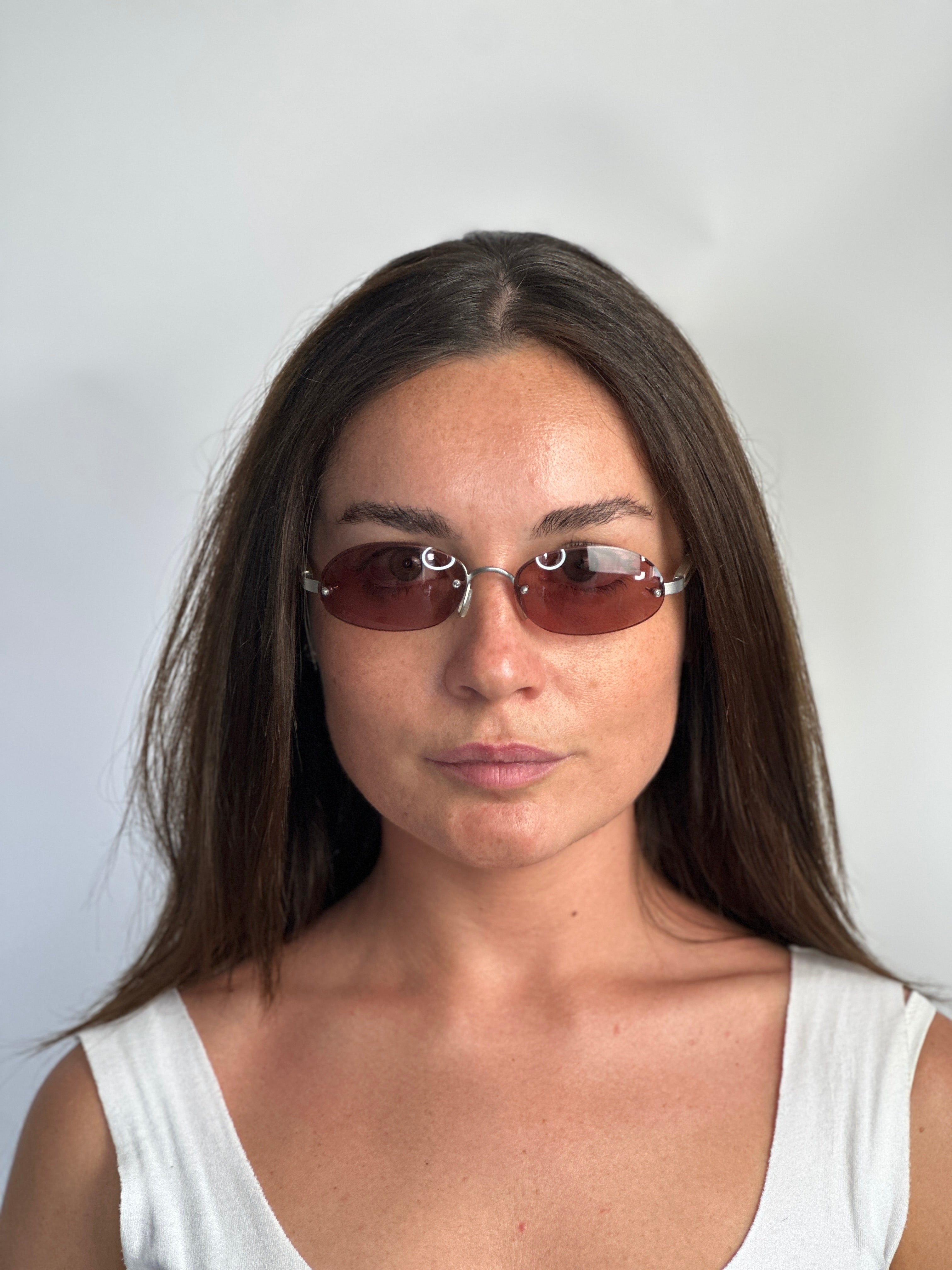 Occhiali da sole PRADA SPR50A ROSA SCURO VINTAGE
