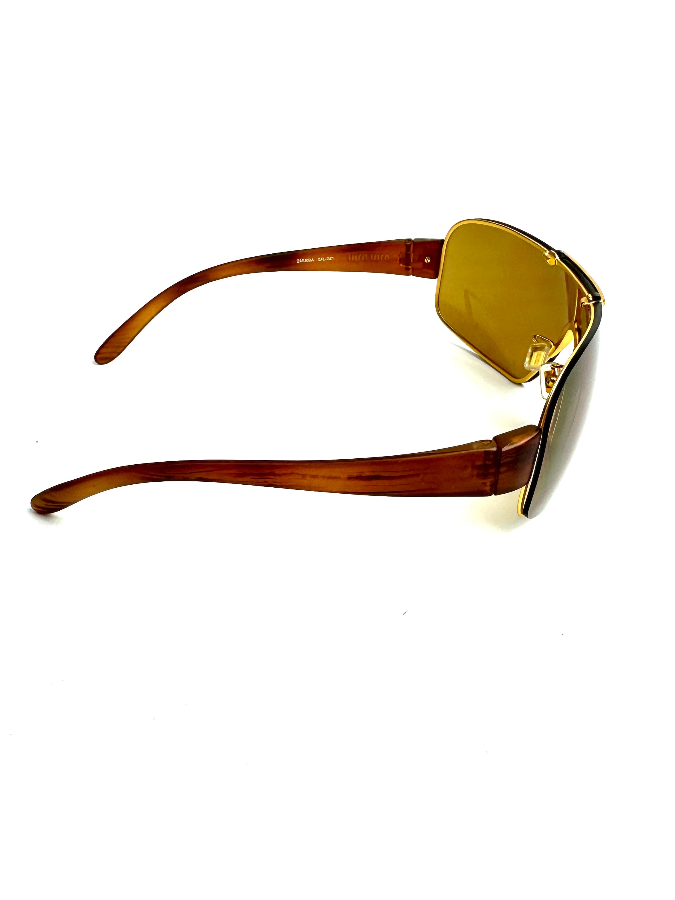 Occhiali da sole MIU MIU SMU60A oro