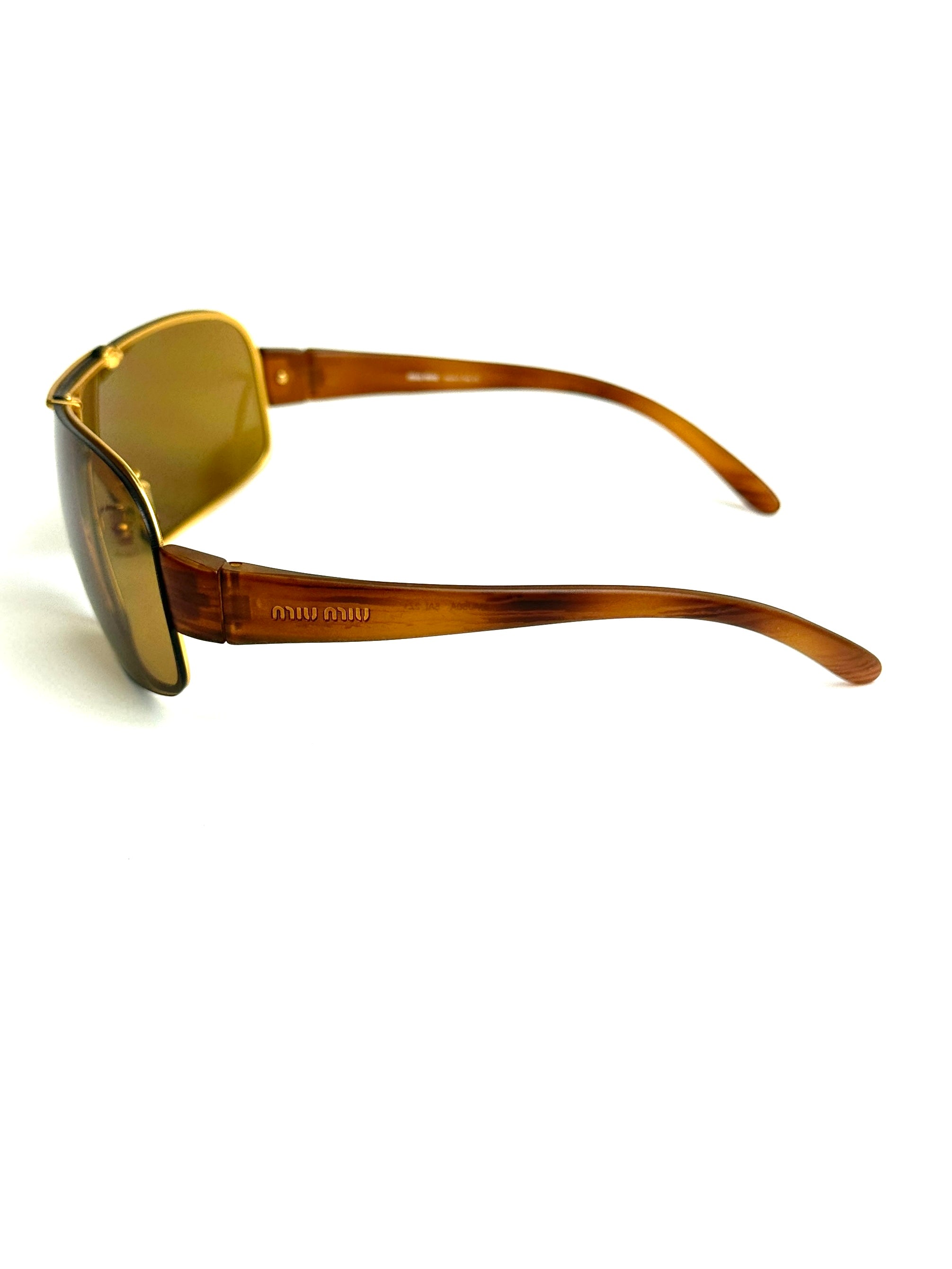 Occhiali da sole MIU MIU SMU60A oro