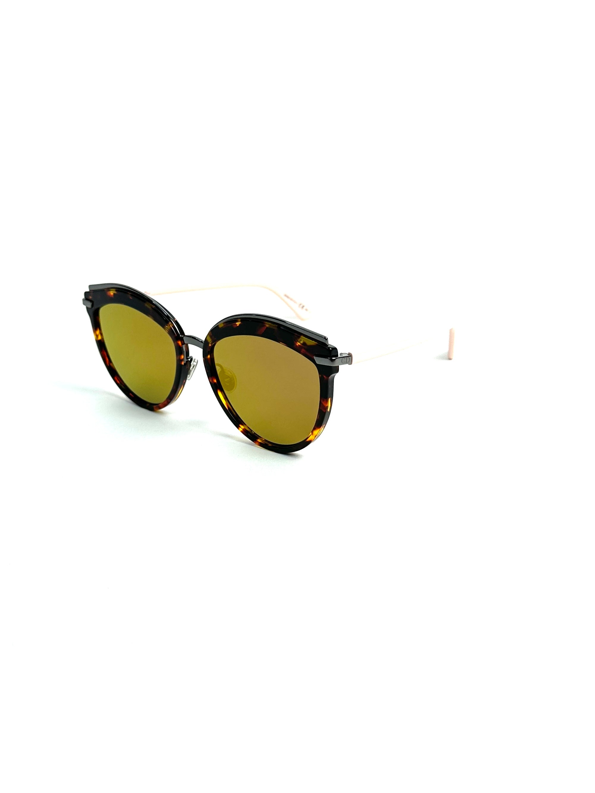 Occhiali da sole DIOR DIOROFFSET2 01K/83 HAVANA LTPNK