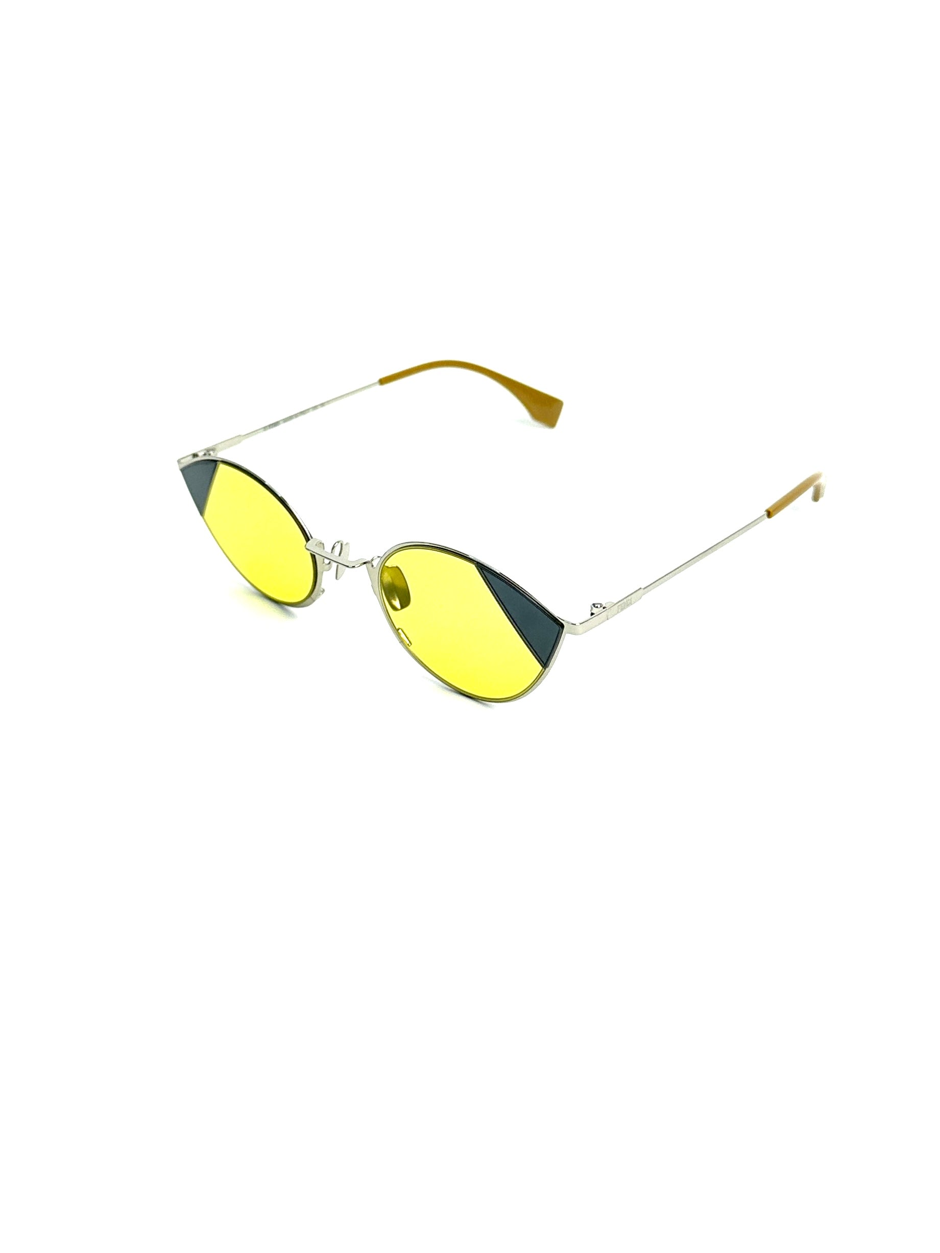 Occhiali da sole FENDI FF 0342/S B1Z HO SILVER GOLD