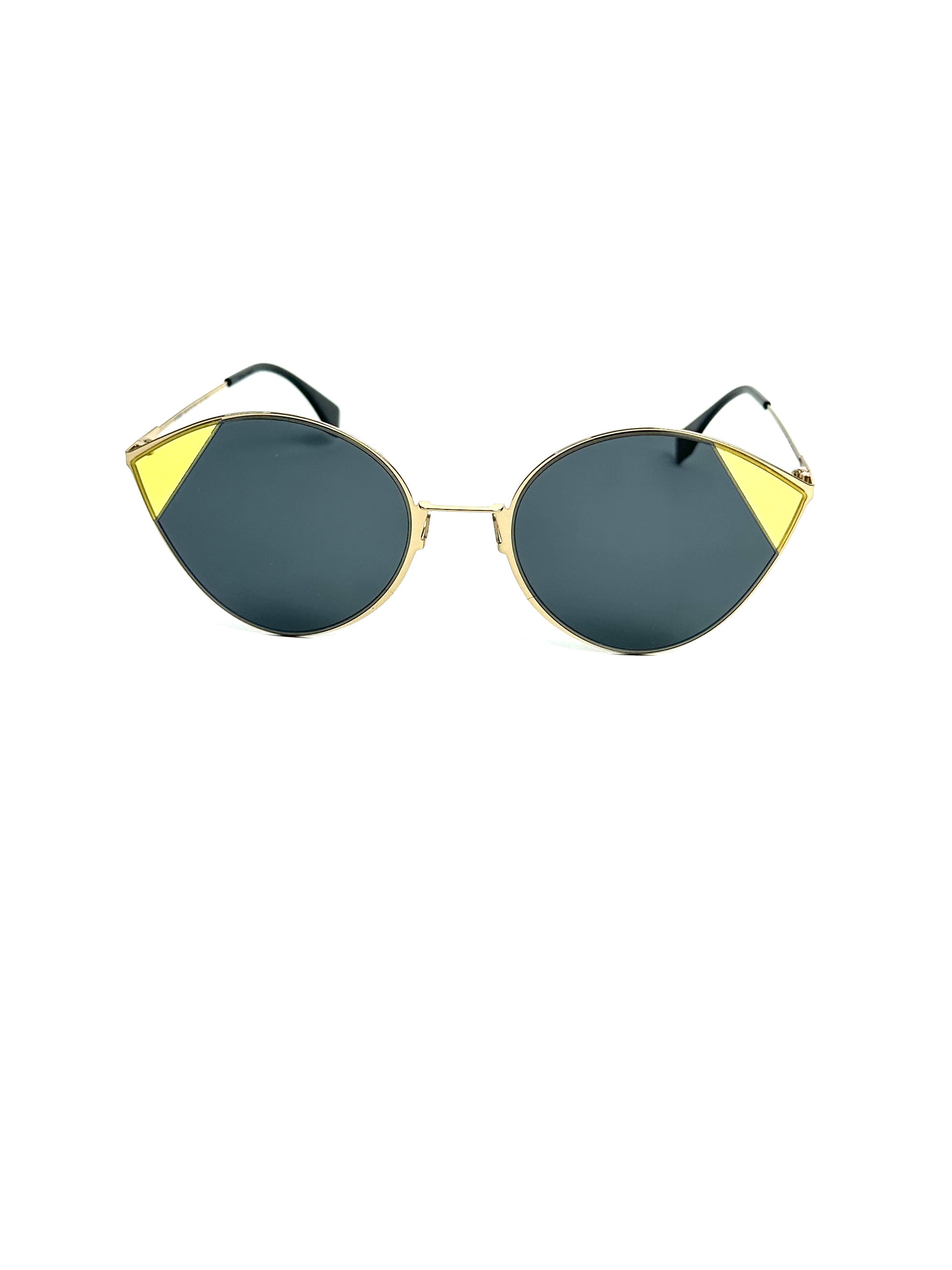 Occhiali da sole FENDI FF 0341/S 2F7 IR ANTGD GREYKH