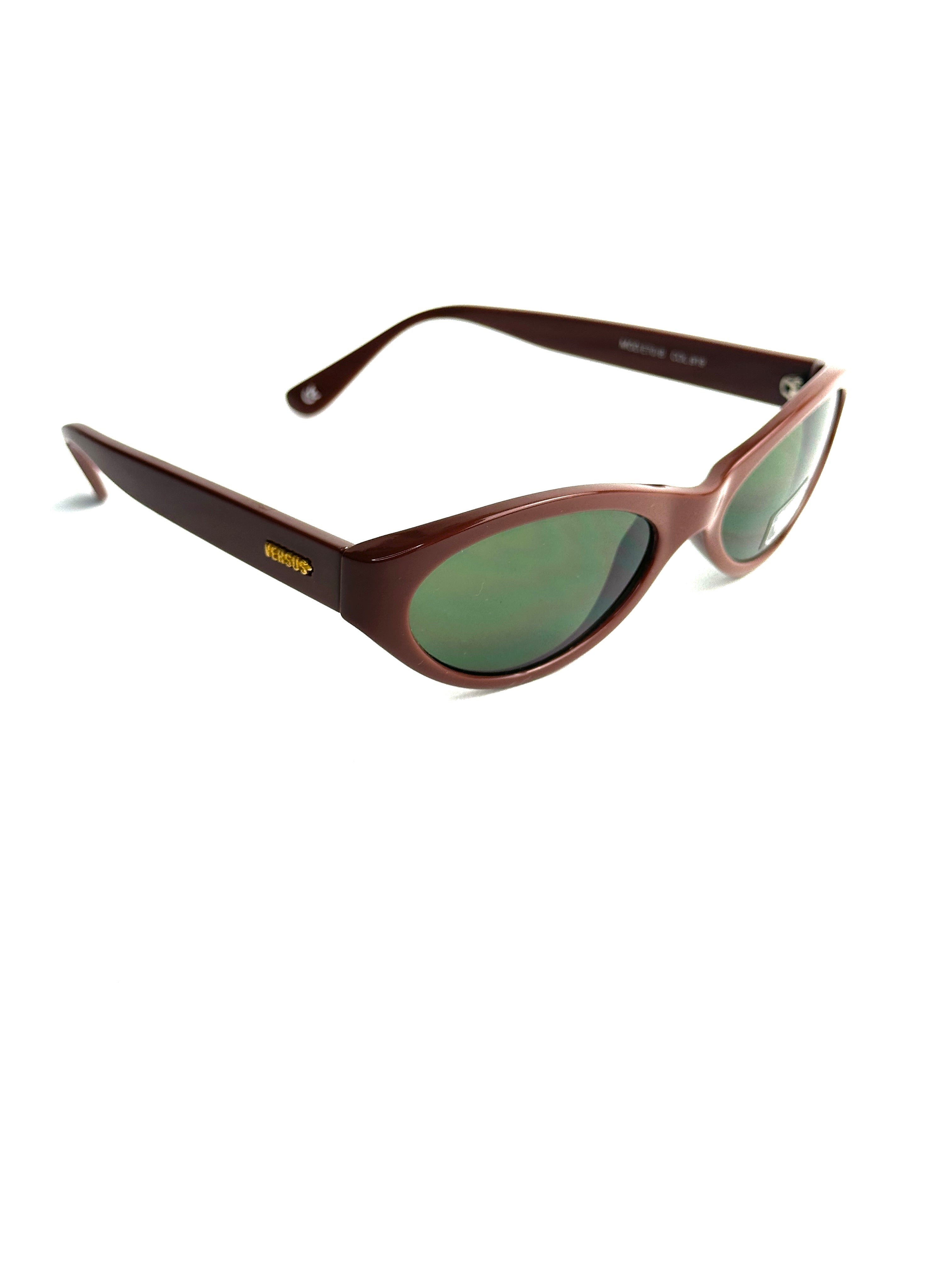 Occhiali da sole VERSACE VERSUS MOD. E70 marrone VINTAGE