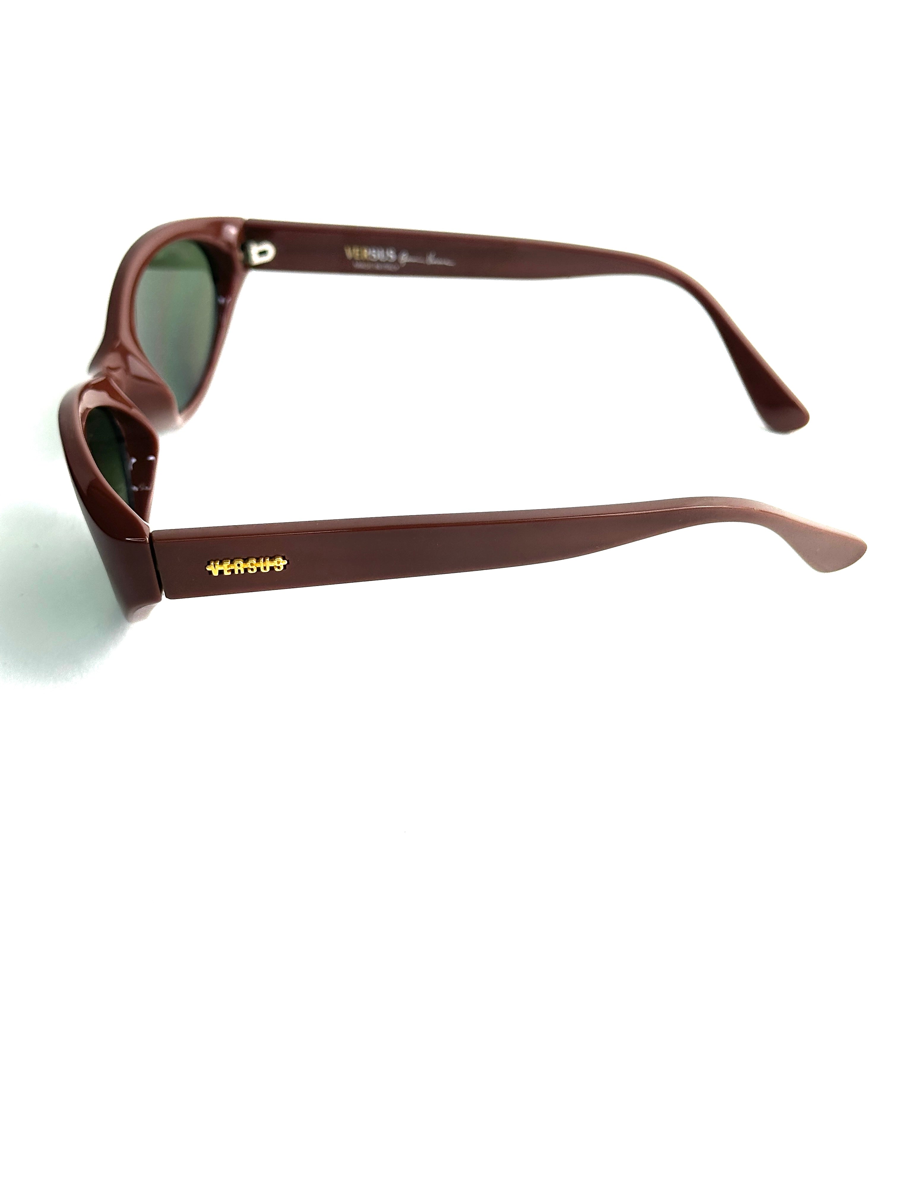 Occhiali da sole VERSACE VERSUS MOD. E70 marrone VINTAGE