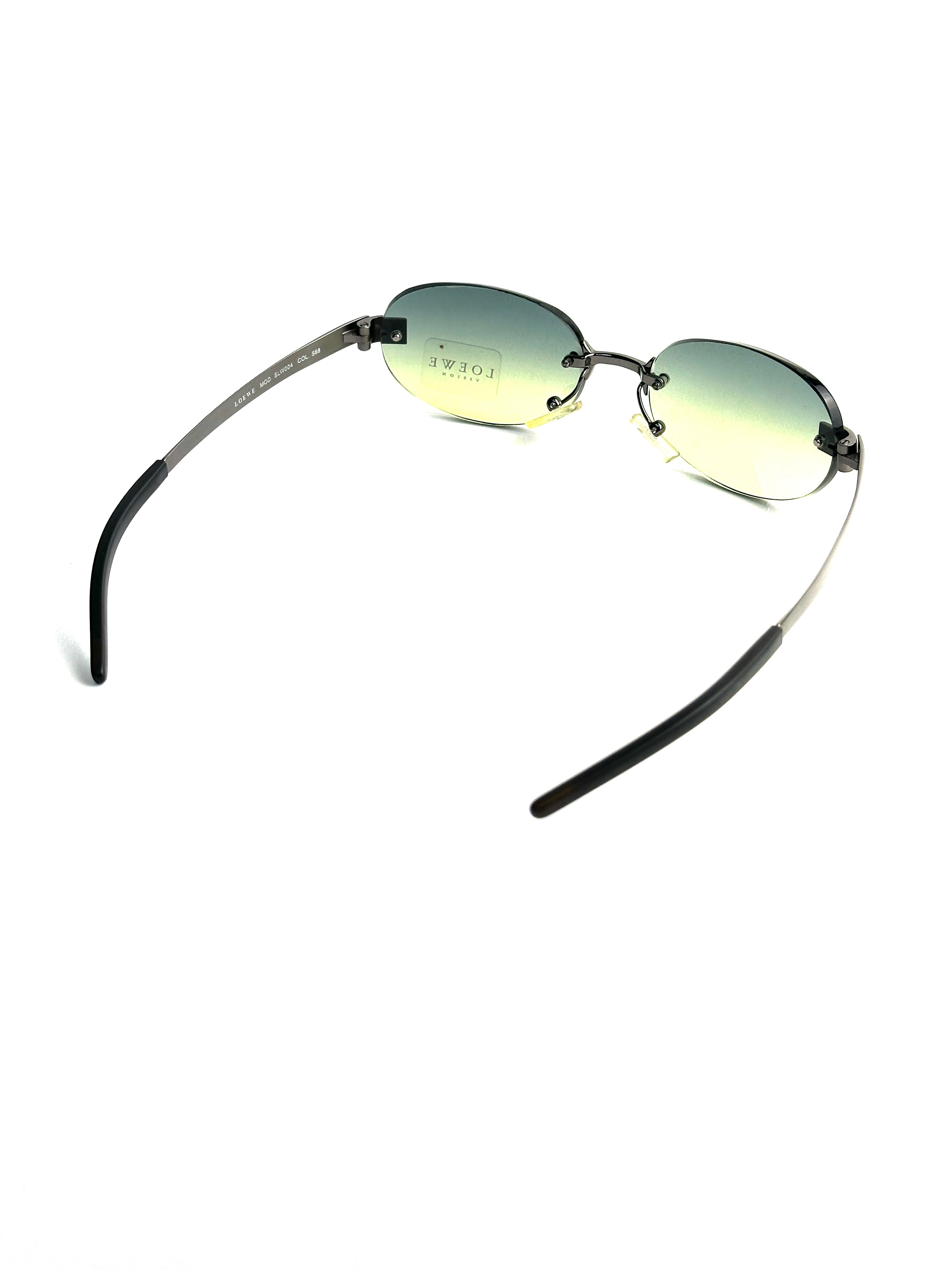 Occhiali da sole LOEWE MOD. SLW004 verde VINTAGE