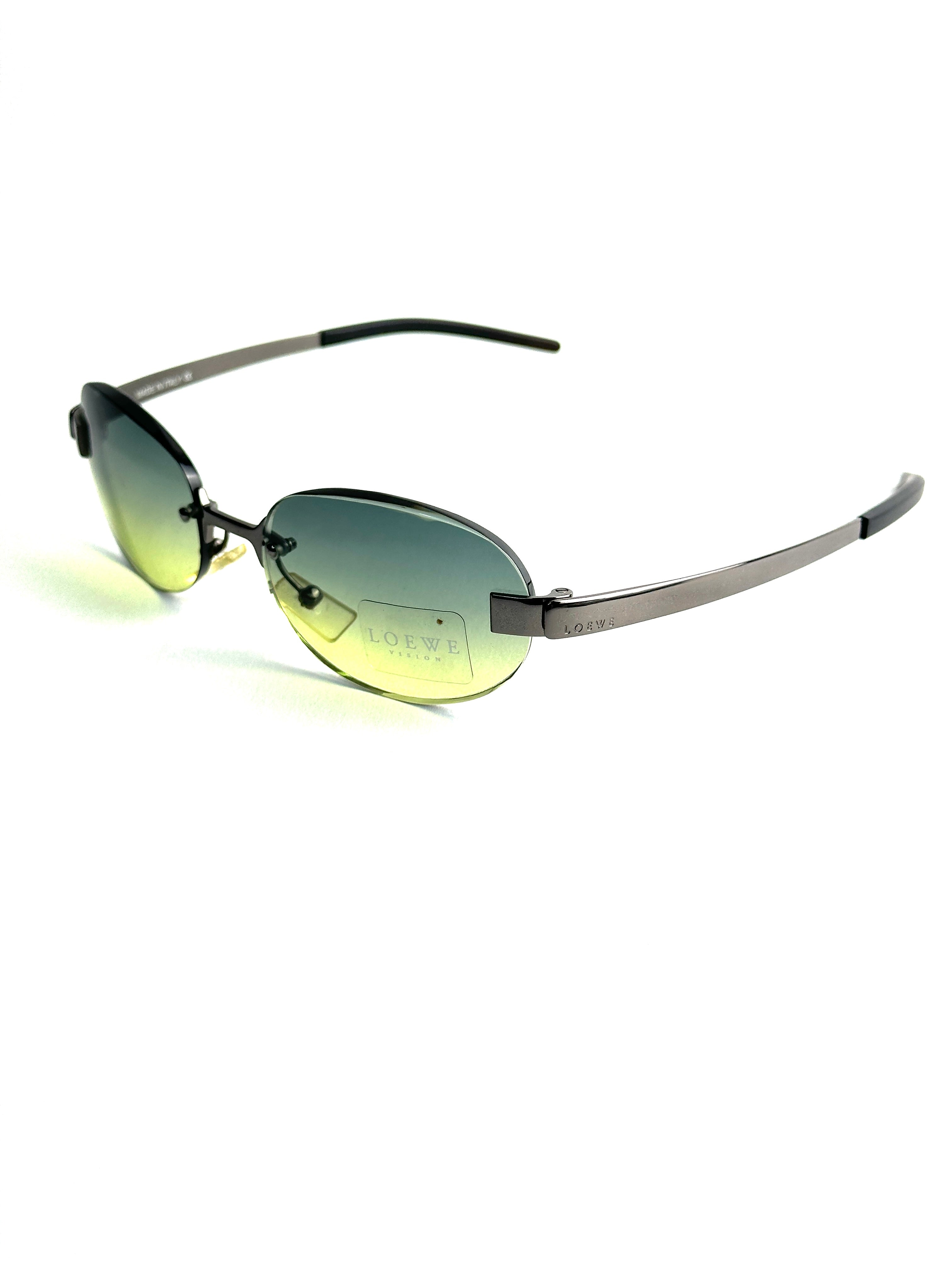 Occhiali da sole LOEWE MOD. SLW004 verde VINTAGE
