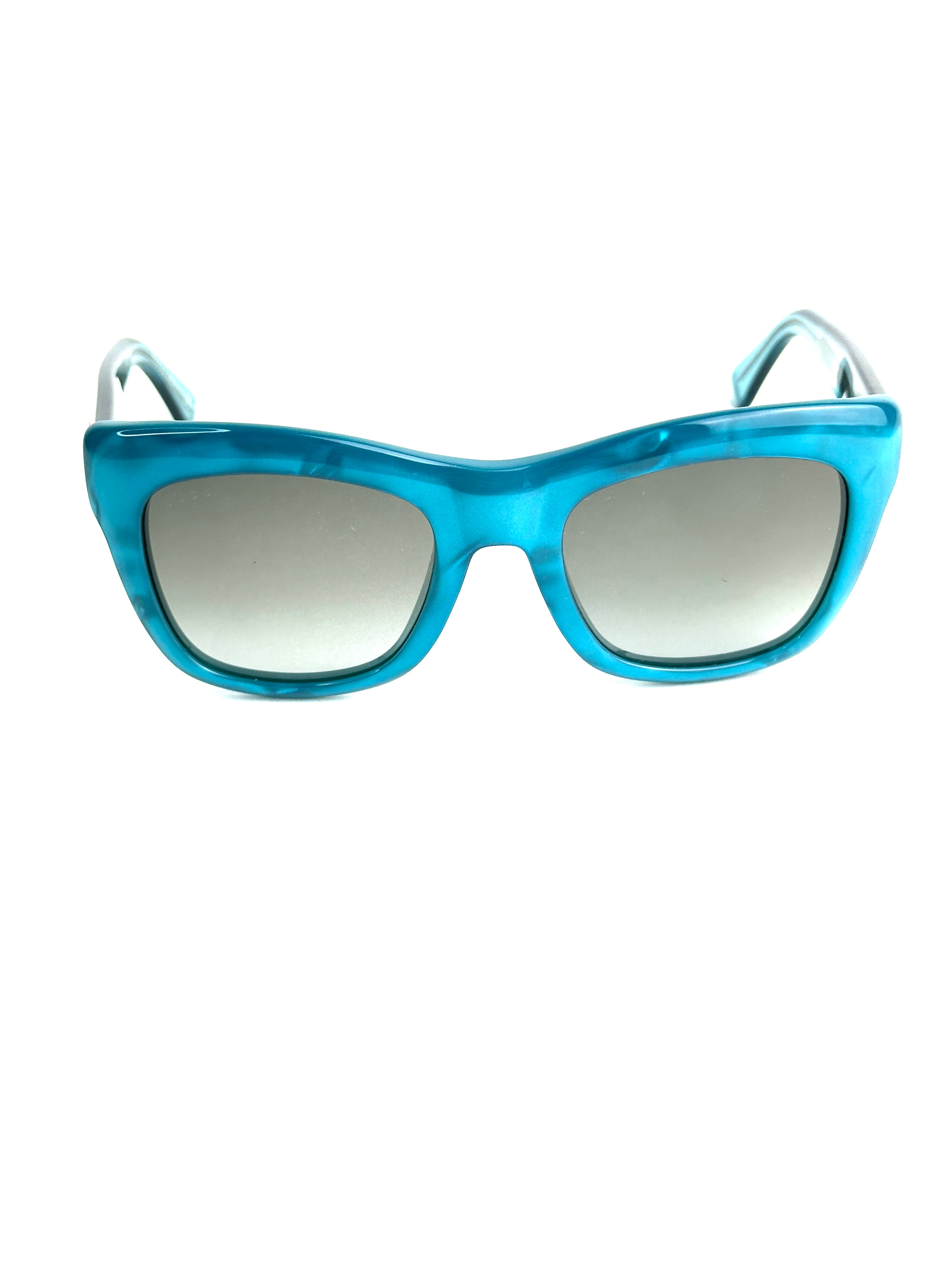 Occhiali da sole GUCCI GG3827/S BLU TRASPARENTE