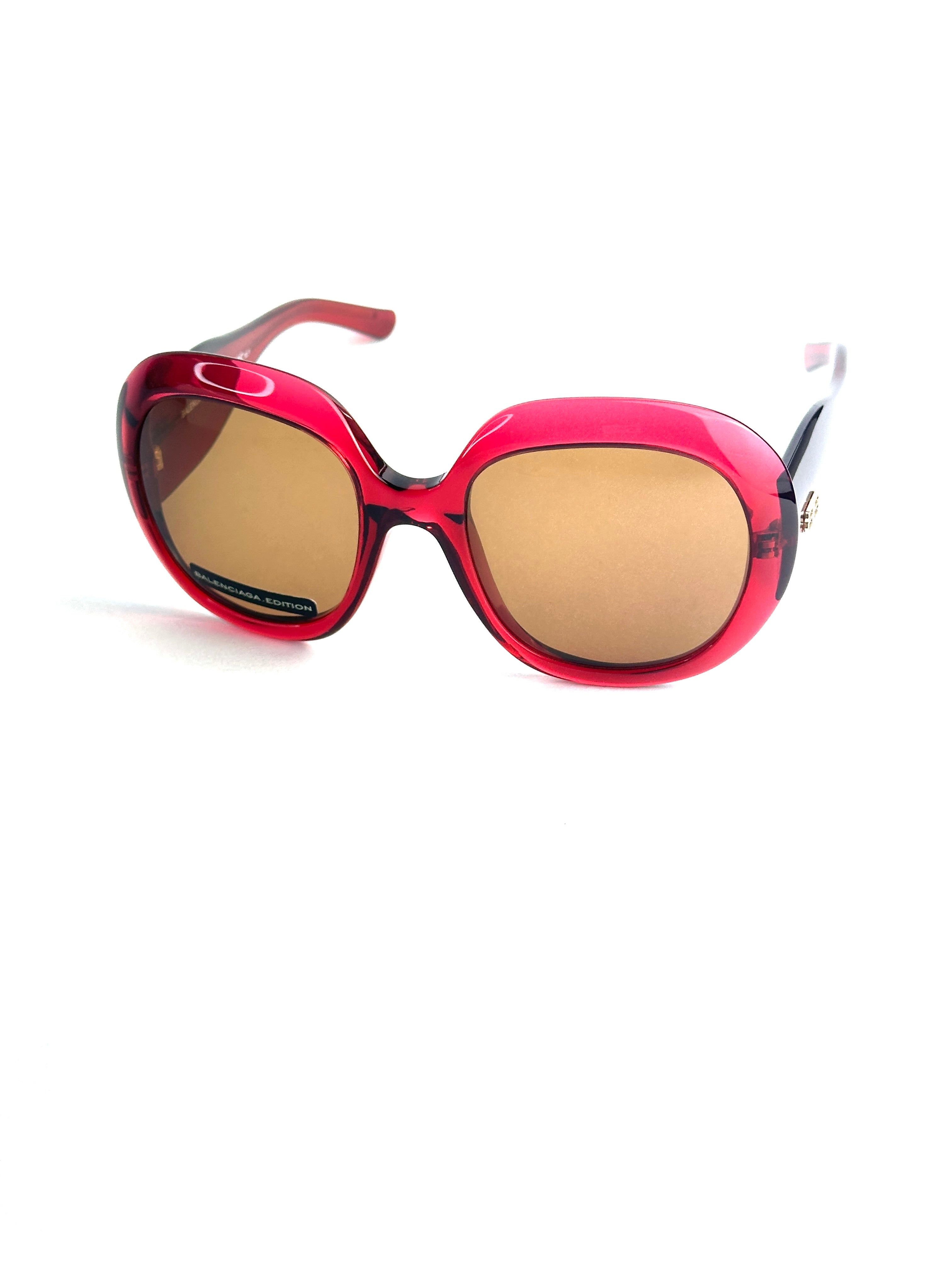 occhiali da sole BALENCIAGA BAL0125/S BURGUN