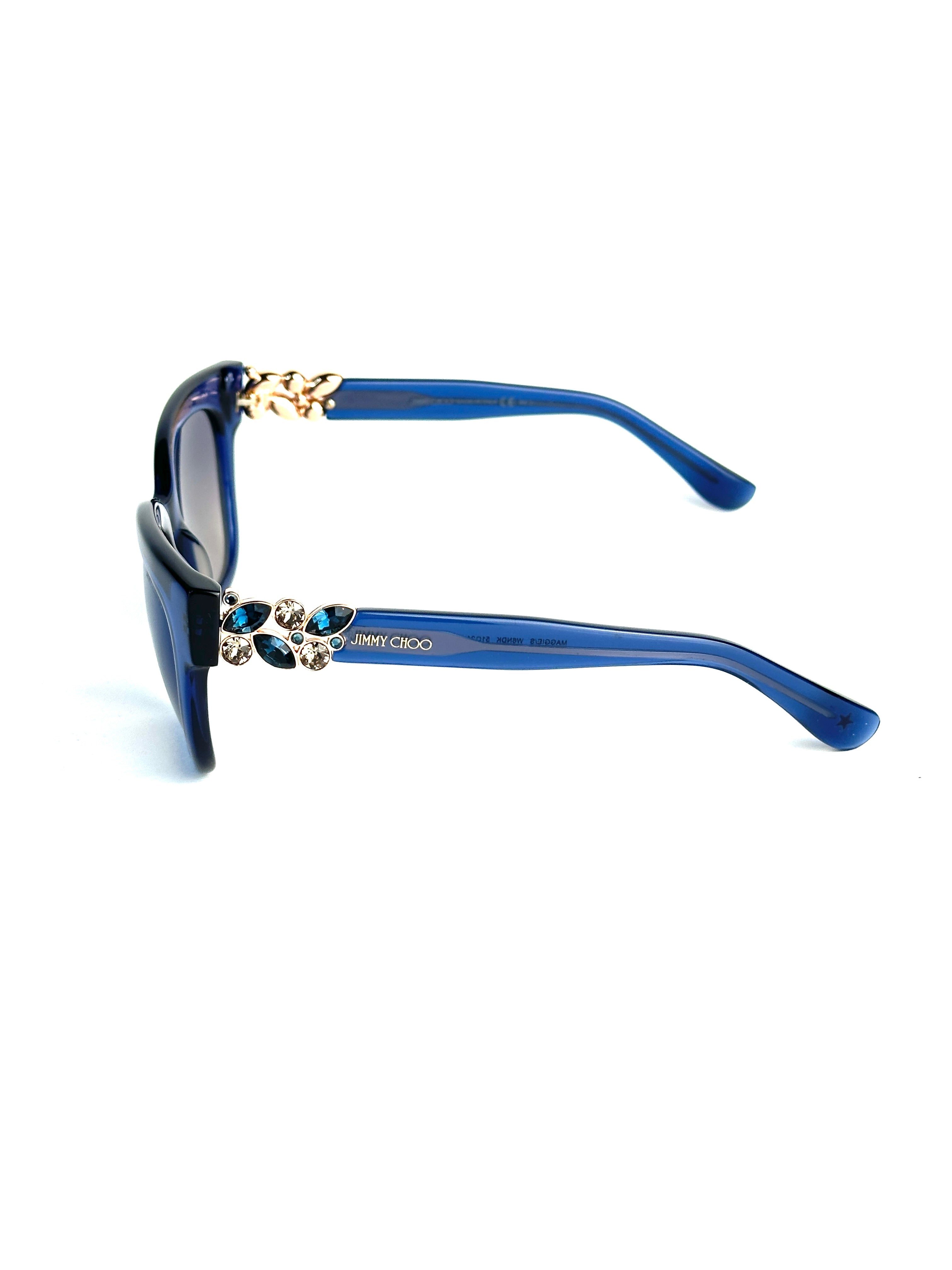 Occhiali da sole JIMMY CHOO MAGGIE/S DARK BLUE