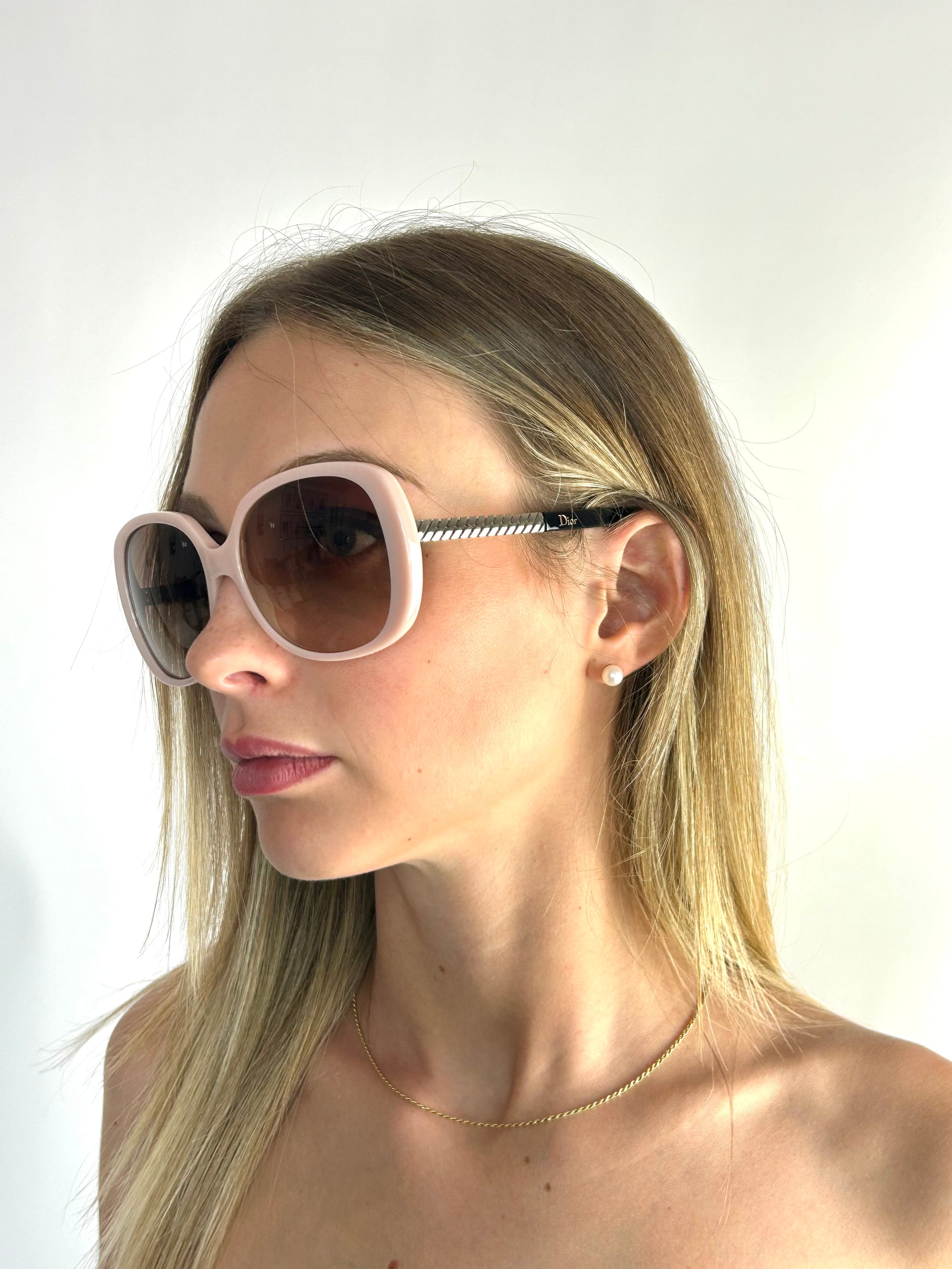 DIOR DIOREVER1 BSJ/FM BLUSH LT sunglasses