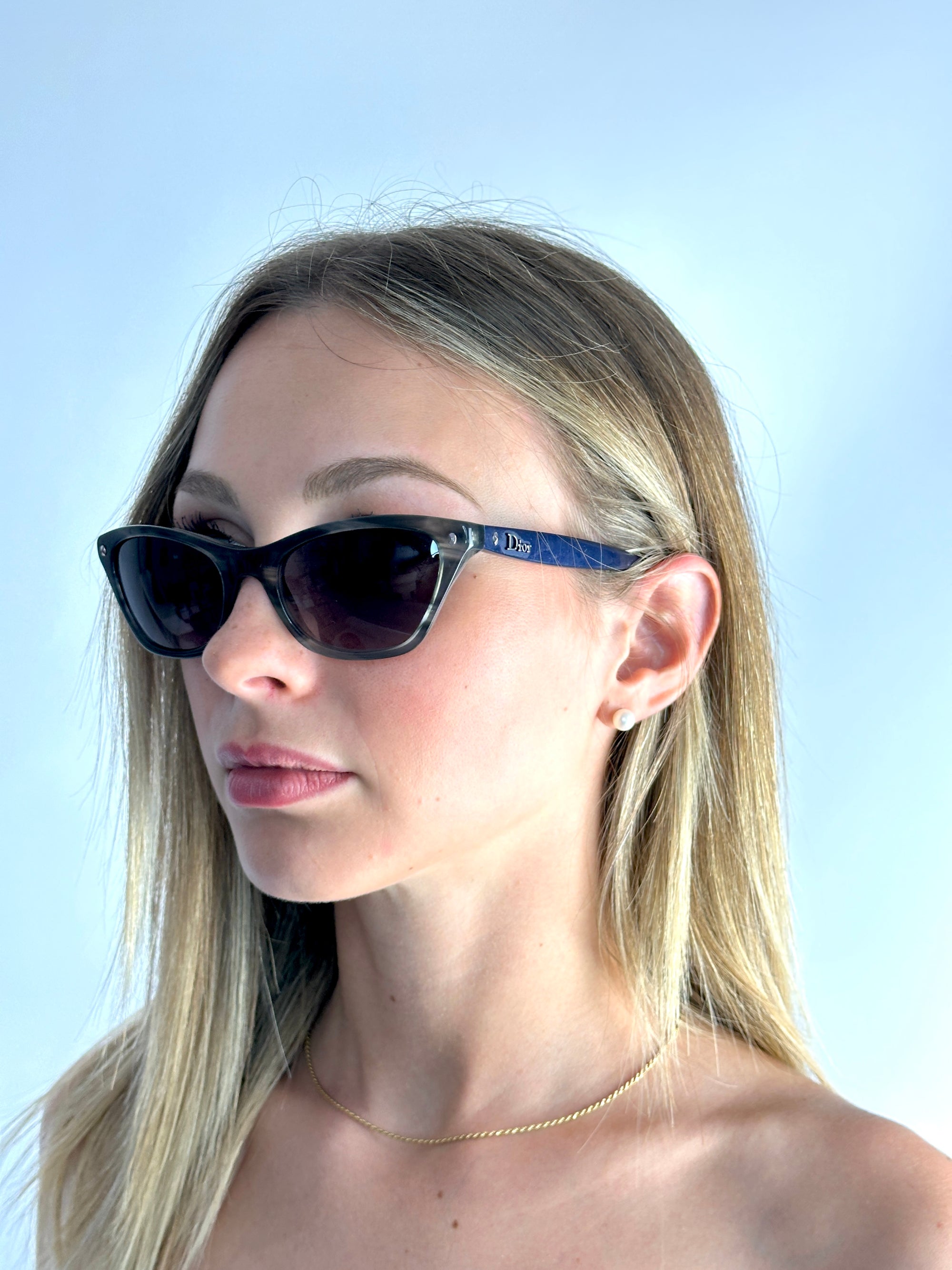 DIOR Diorhatutaa E2J/HD STRPGREY sunglasses