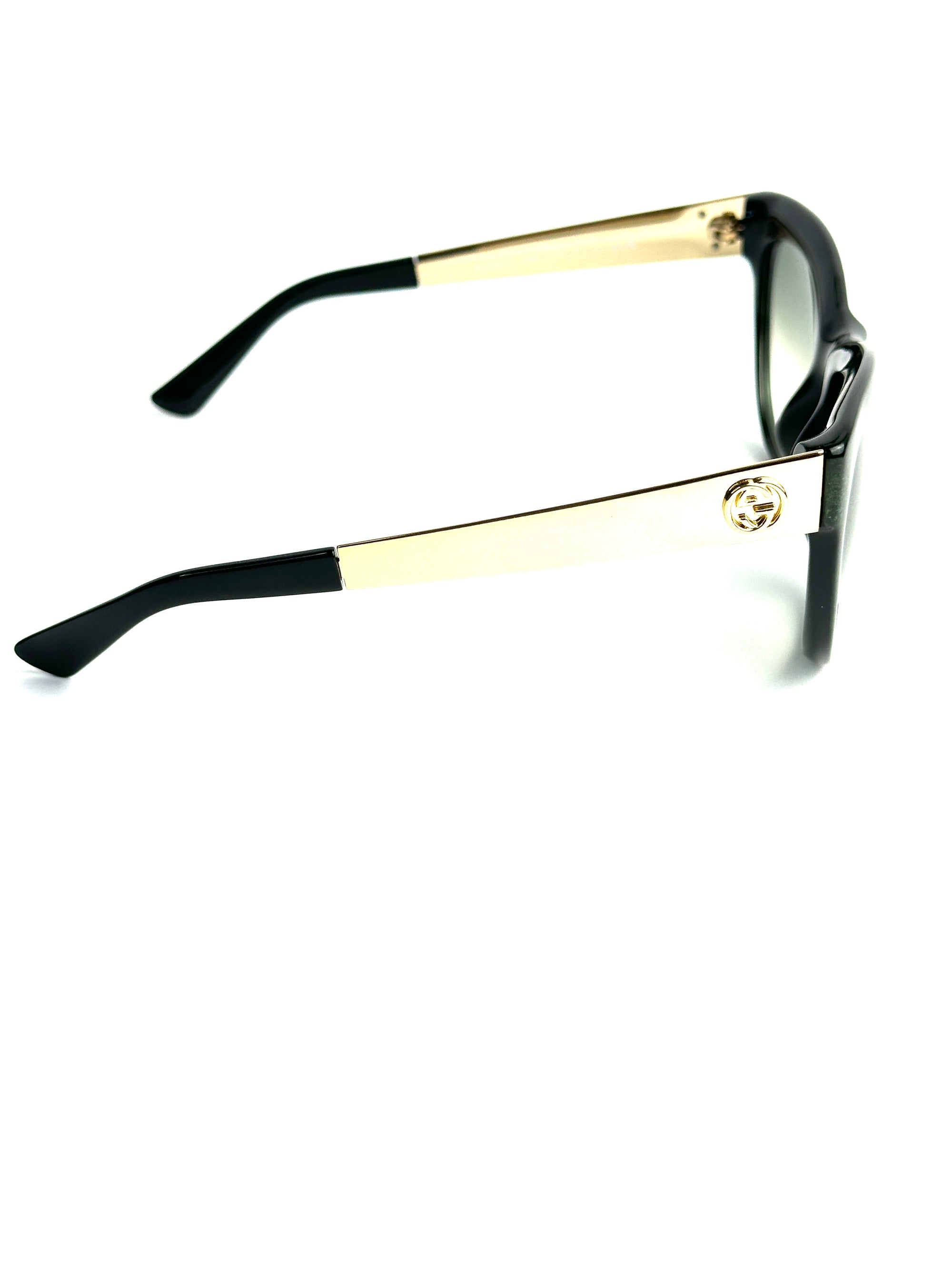 occhiali da sole GUCCI GG3739/N/S VERDE GLITTER ORO