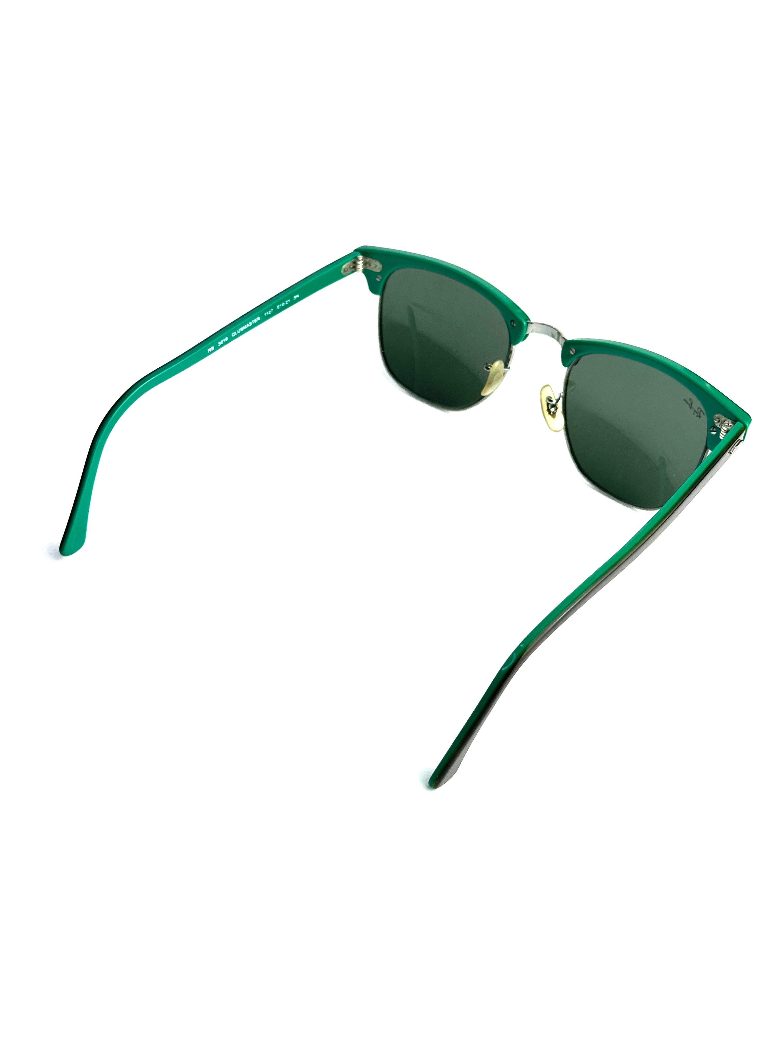 RAY-BAN CLUBMASTER BLACK GREEN