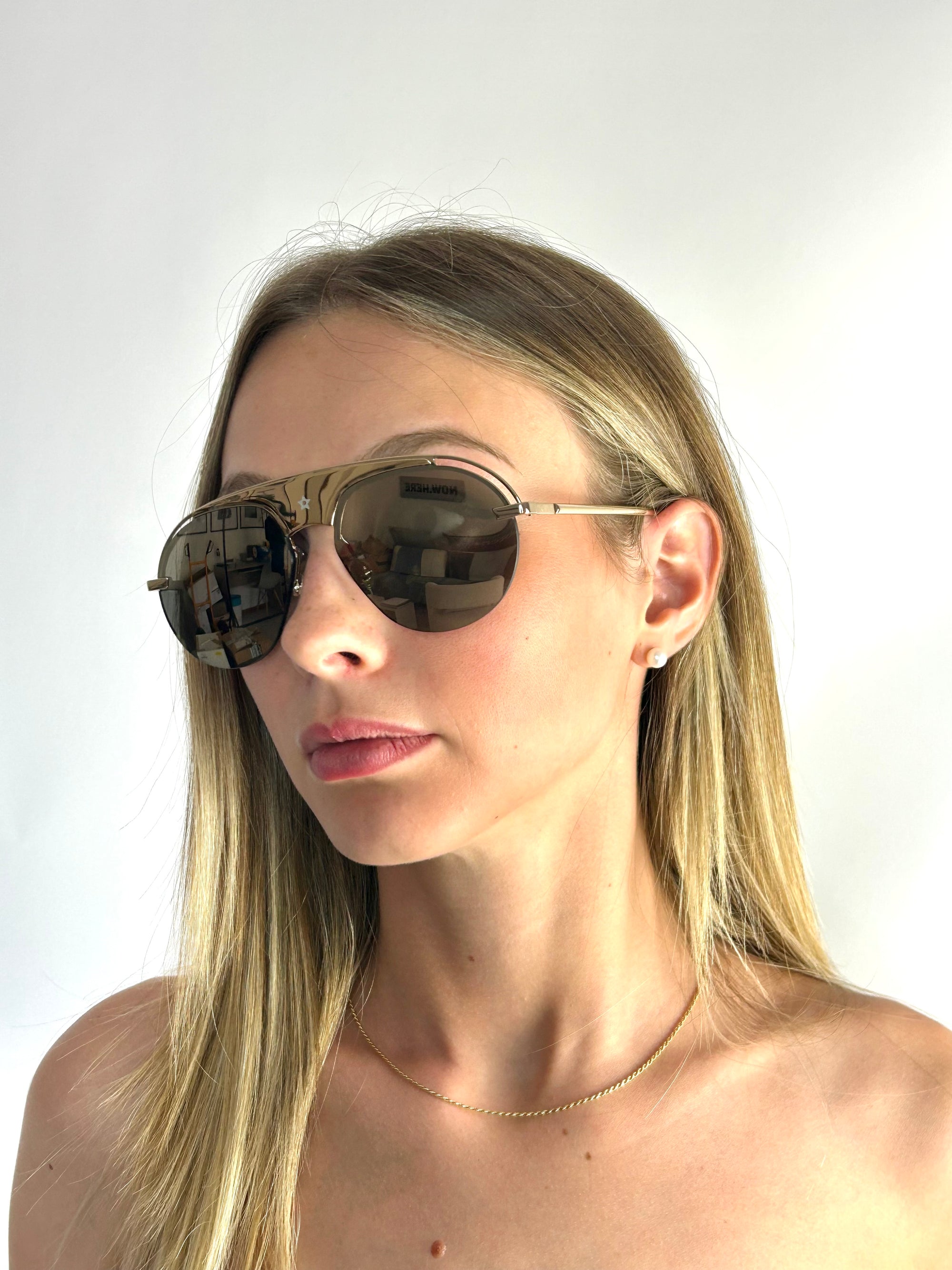 occhiali da sole DIOR DIO(r)evoluti2 J5G/QV GOLD