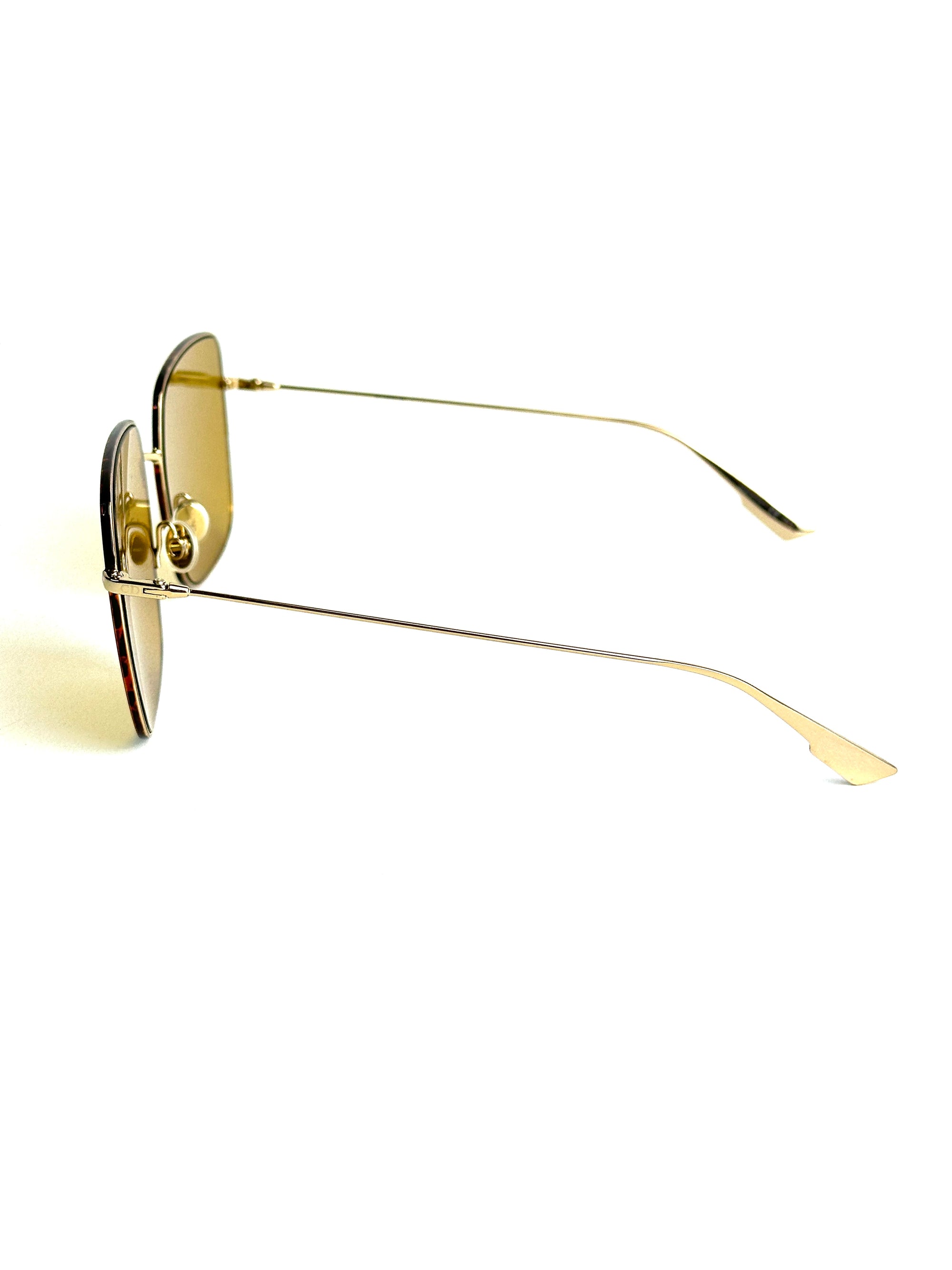 DIOR STELLAIRE1 06J/2M GOLD HAVANA sunglasses