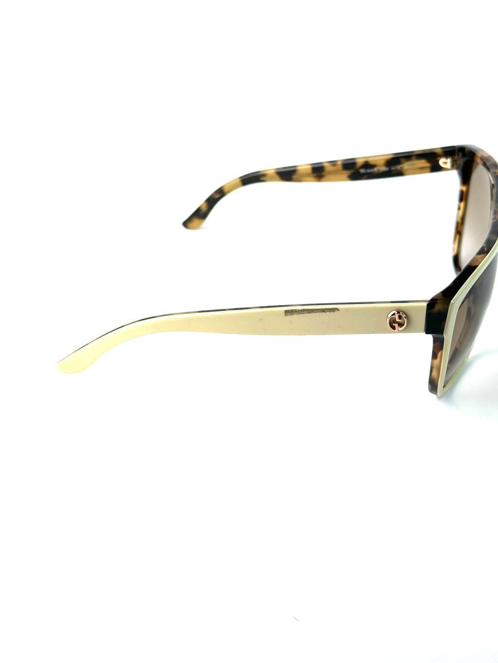 occhiali da sole GUCCI GG3540/S crema e tartaruga