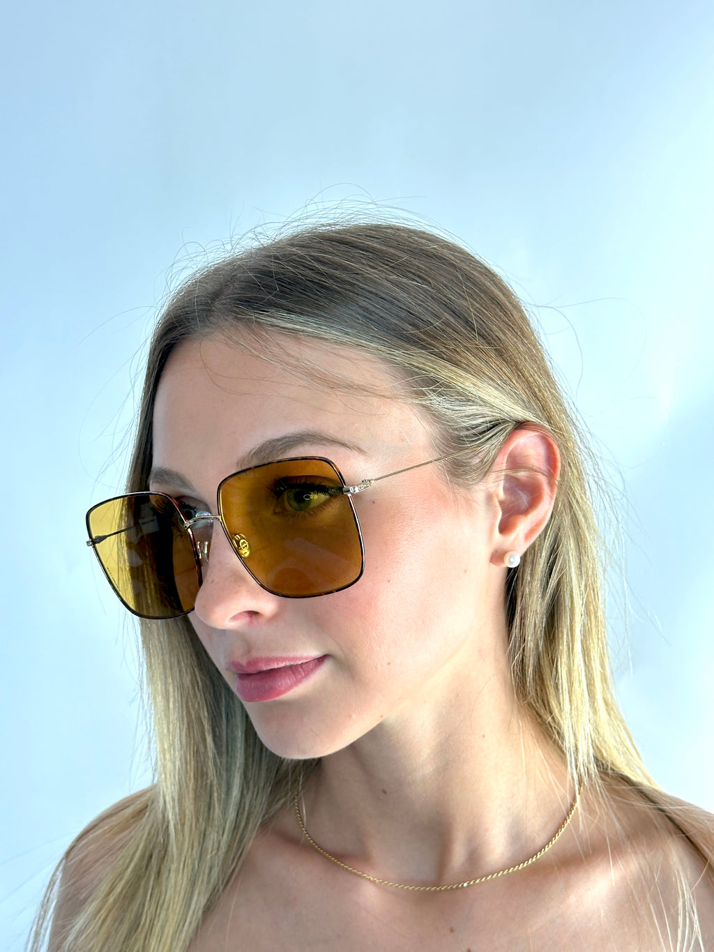 DIOR STELLAIRE1 06J/2M GOLD HAVANA sunglasses