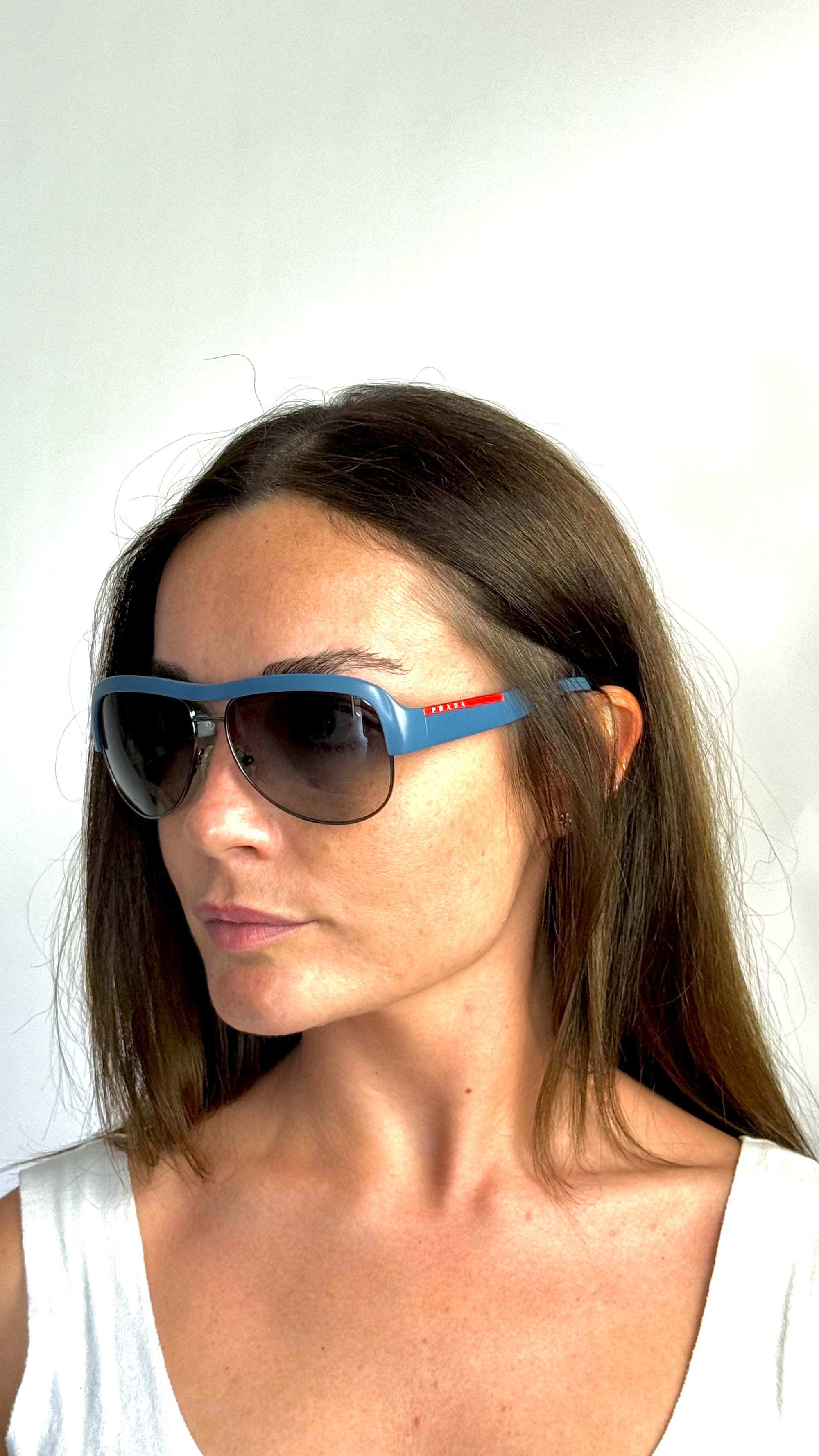 PRADA SPS04L LINEA ROSSA BLU