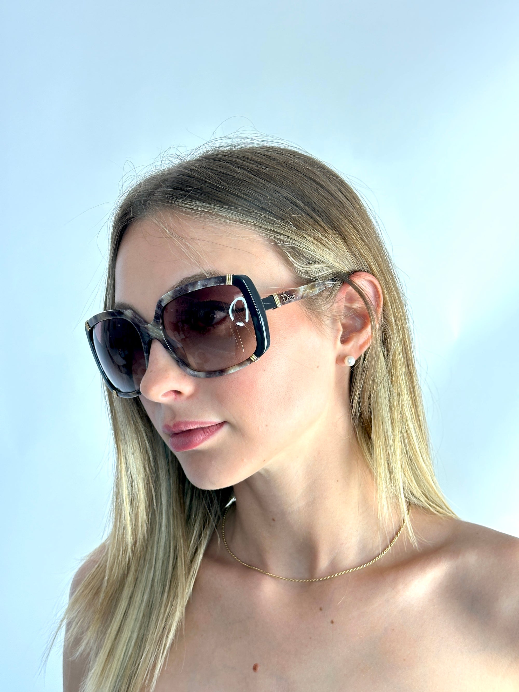 DIOR DIORCHICAGO1 UPM/FM GREY sunglasses