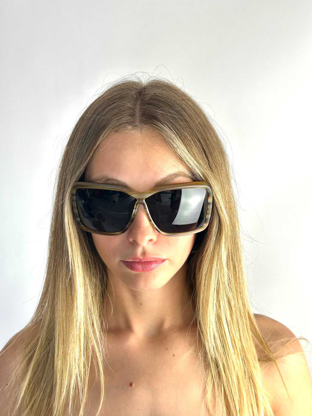 occhiali da sole BALENCIAGA BAL0124/S Horn