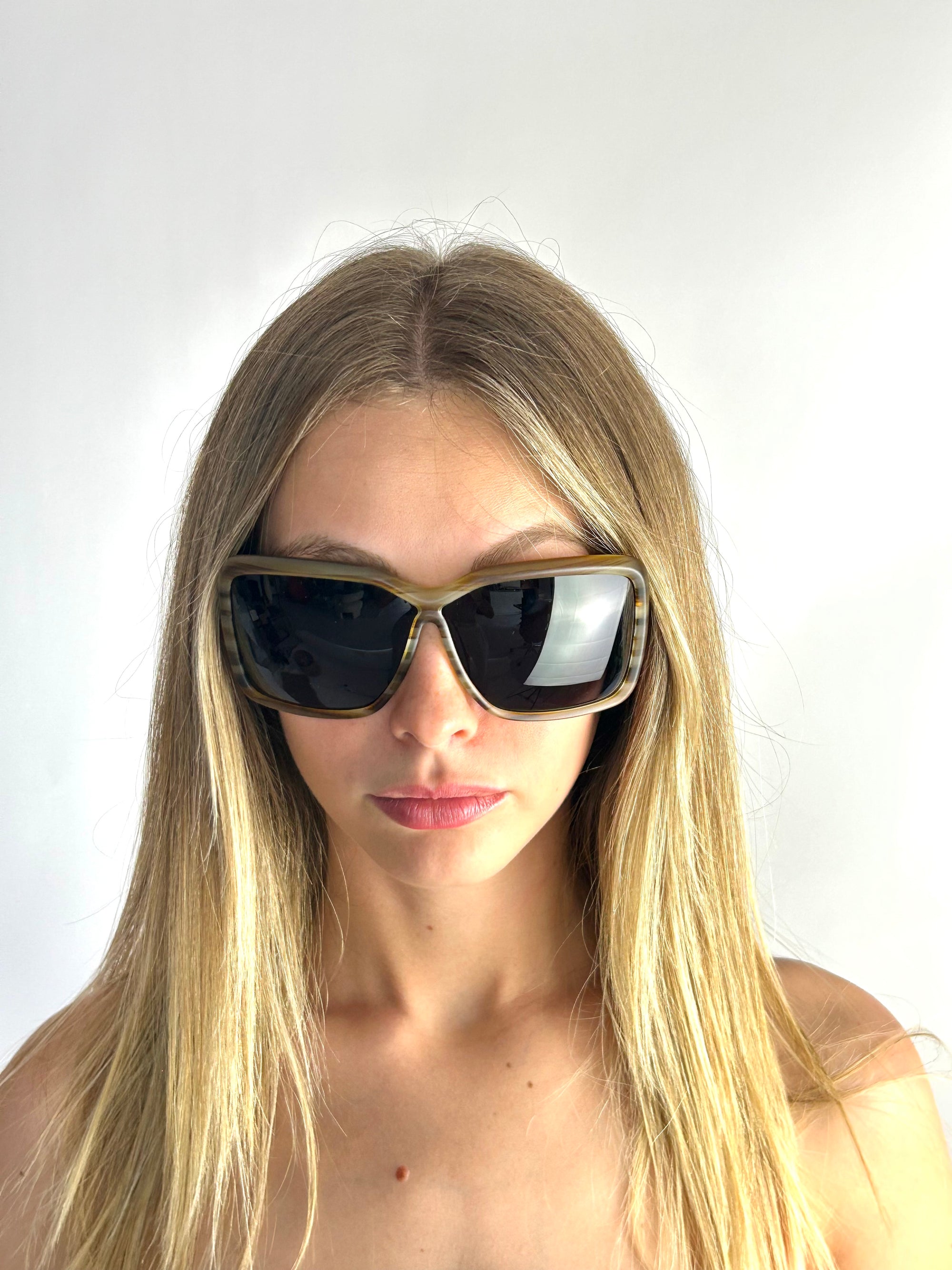 occhiali da sole BALENCIAGA BAL0124/S Horn