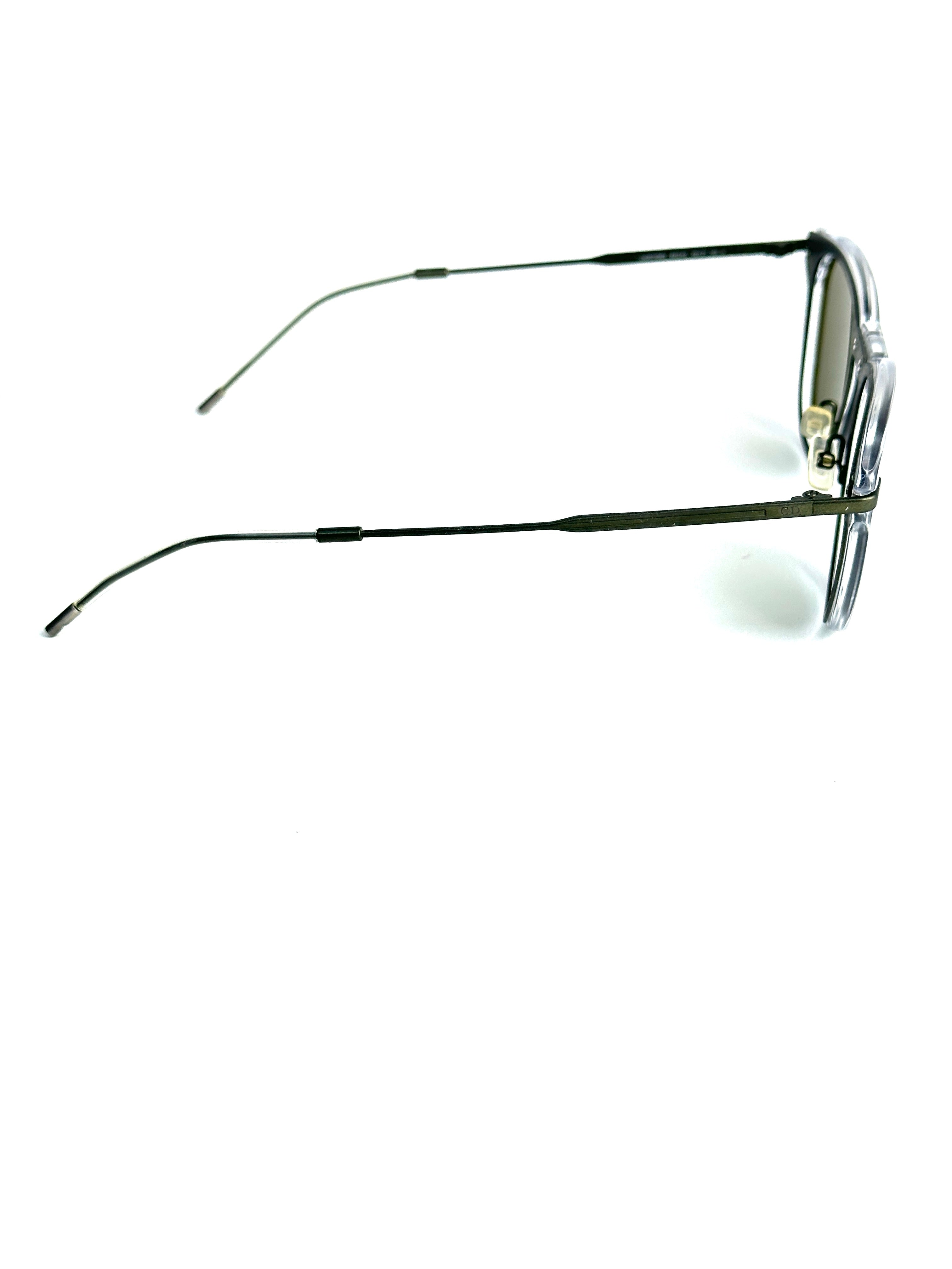 DIOR MEN'S DIOR0198S B8Q/A6 CRY SFT KHKI sunglasses