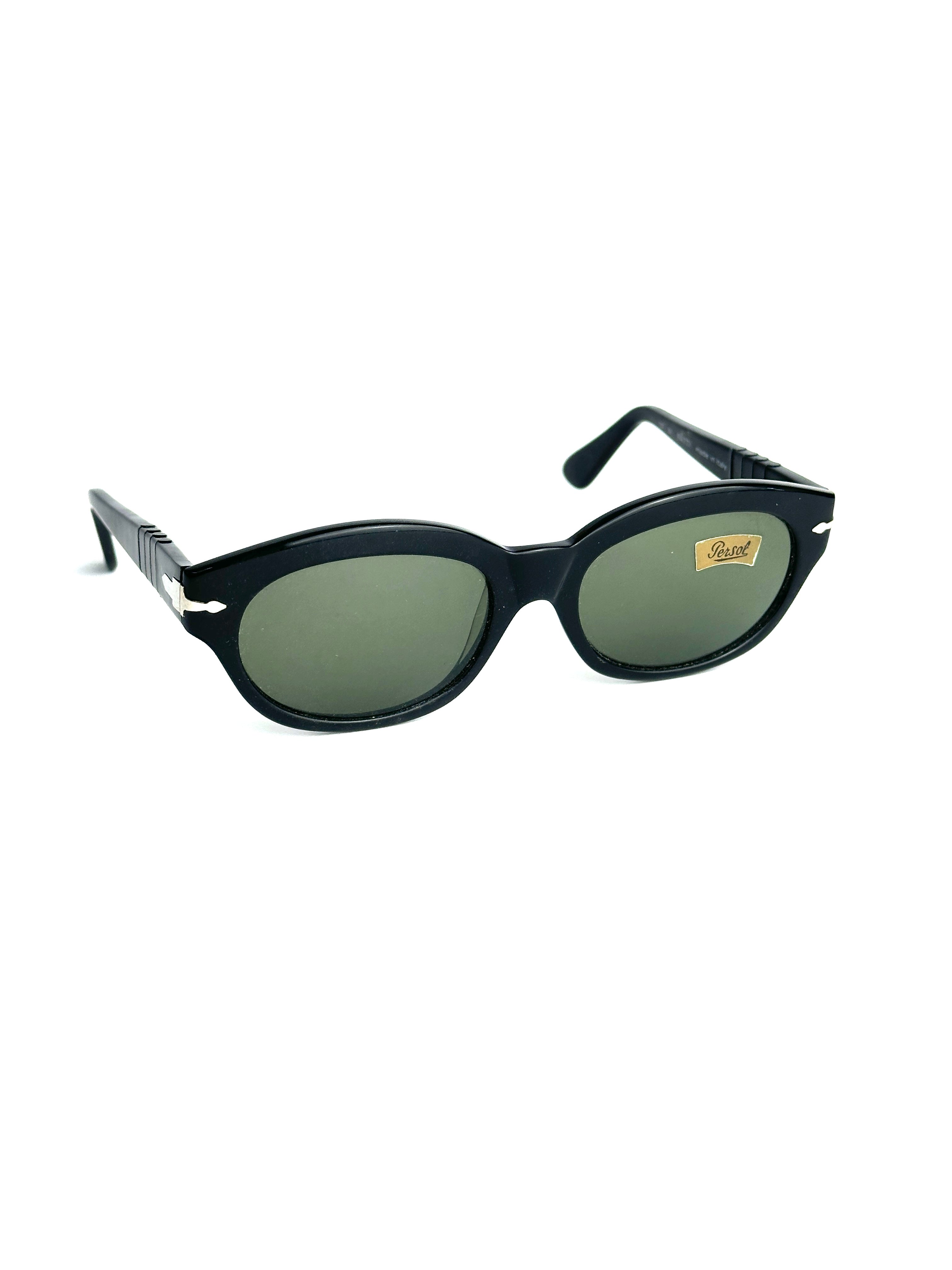 Occhiali da sole PERSOL 830 RATTI VINTAGE NERO
