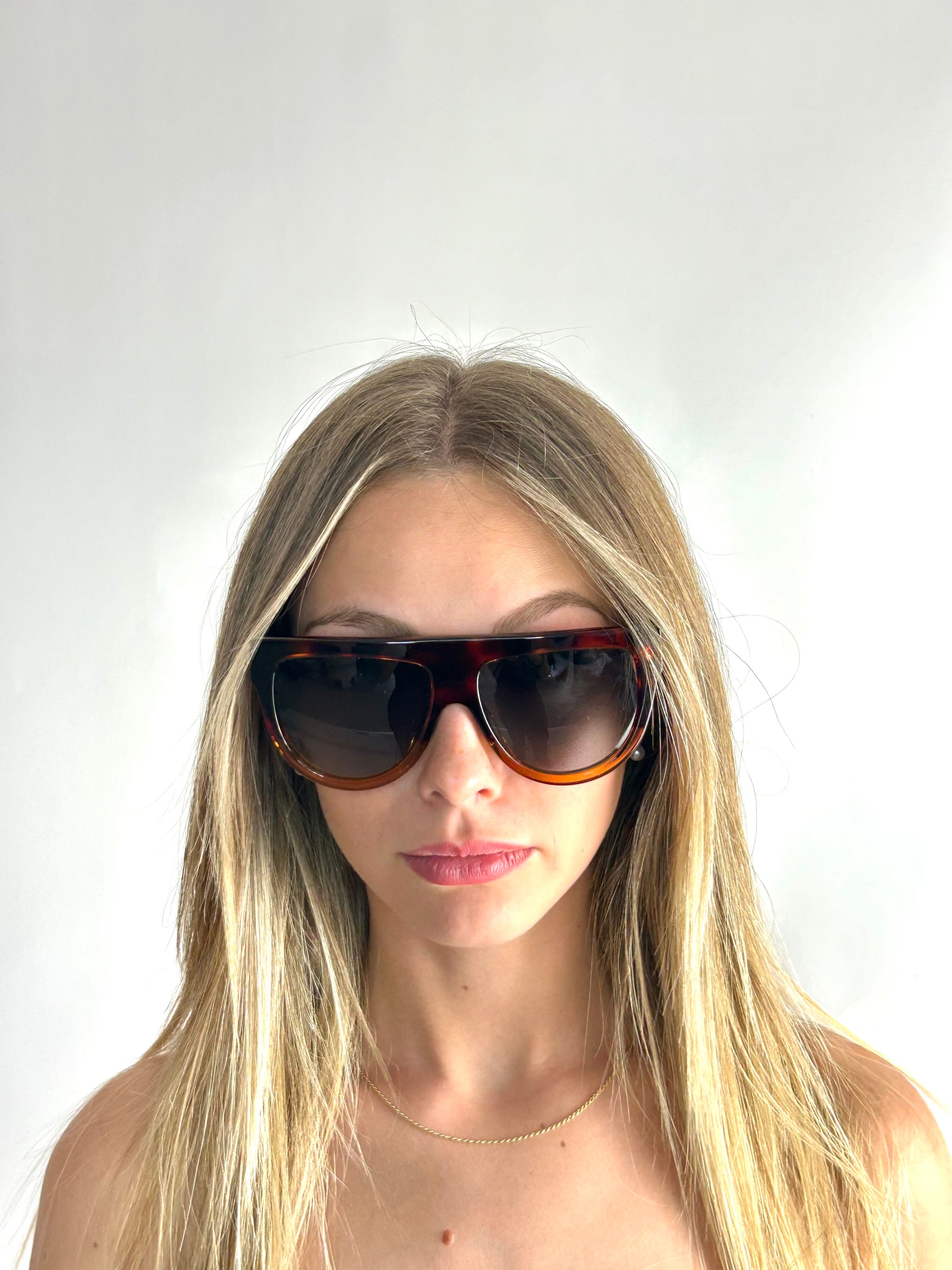 occhiali da sole CELINE CL41026/S HAVANA BROWN