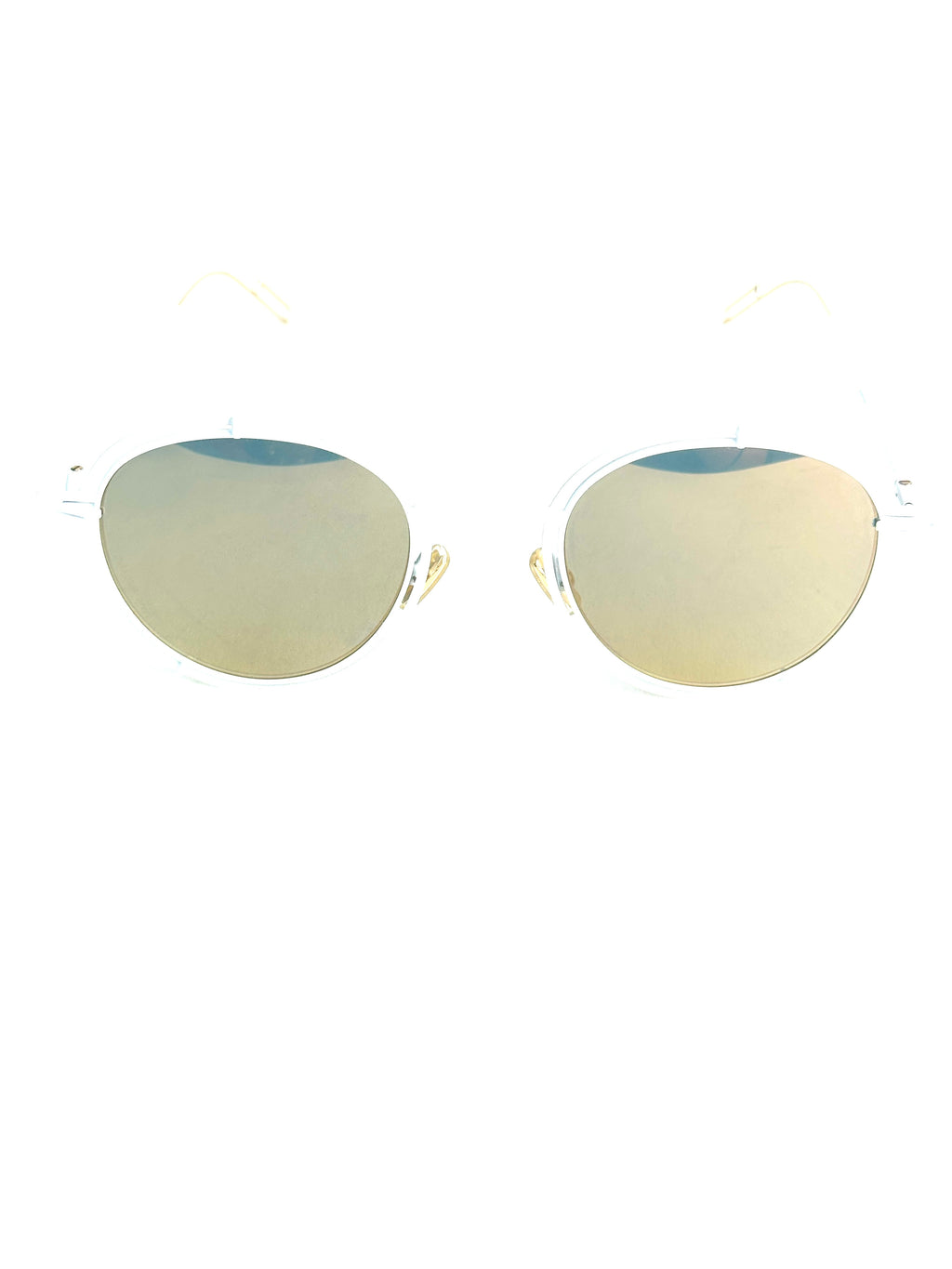 DIOR MEN'S DIOR0210S 2C9/MV MATTE WHITE sunglasses