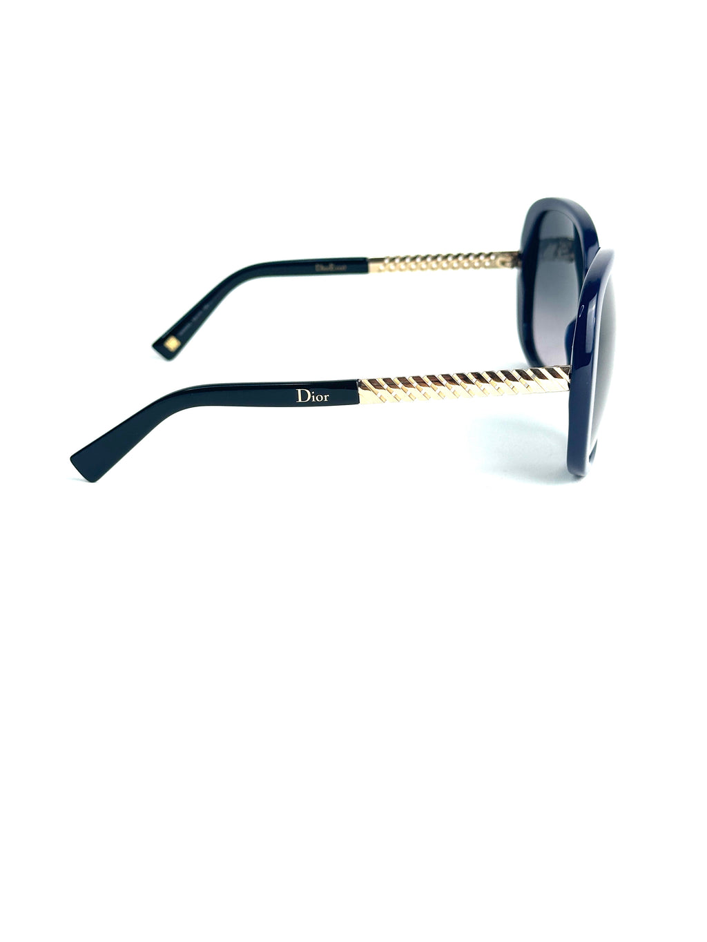 occhiali da sole DIOR DIOREVER1 BSW/HD BLUE GOL