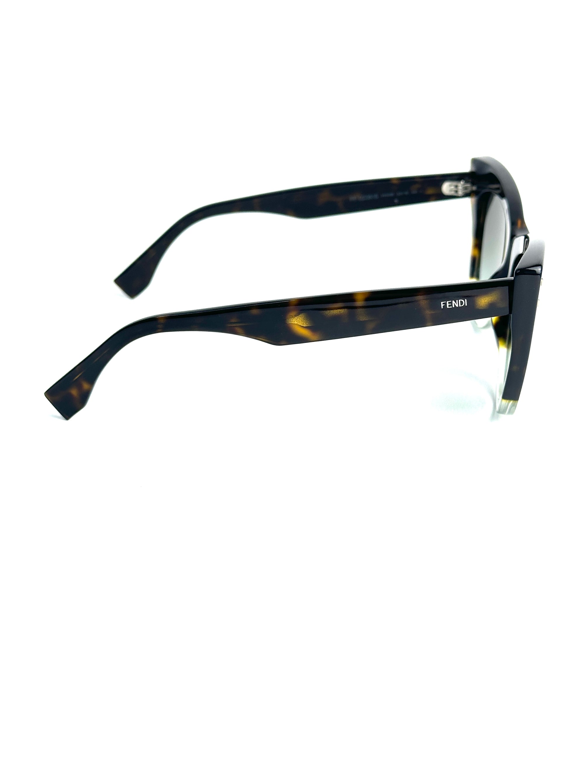 occhiali da sole FENDI FF0238/S HAVANA VERDE