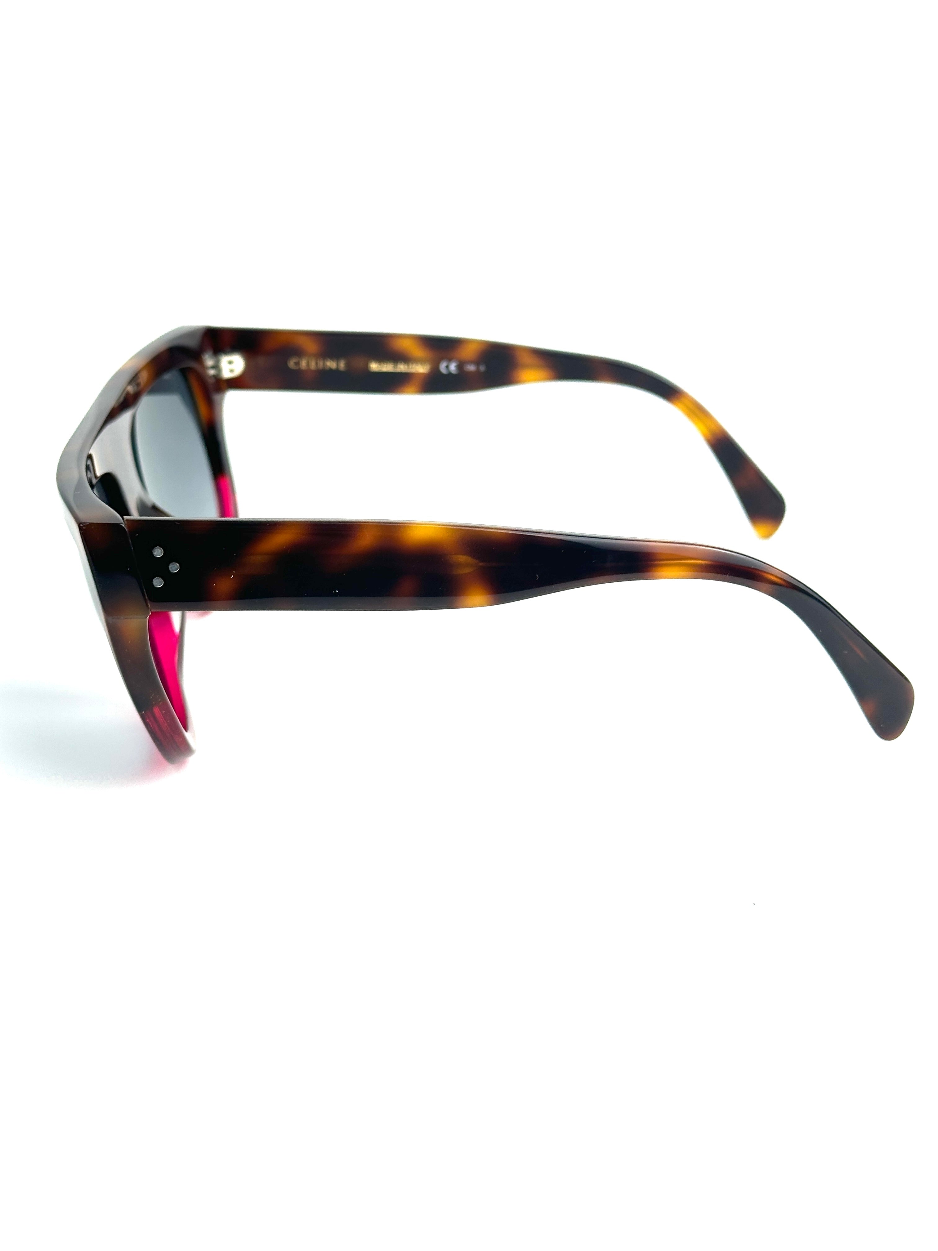 CELINE CL41026/S HAVANA FUCSIA sunglasses