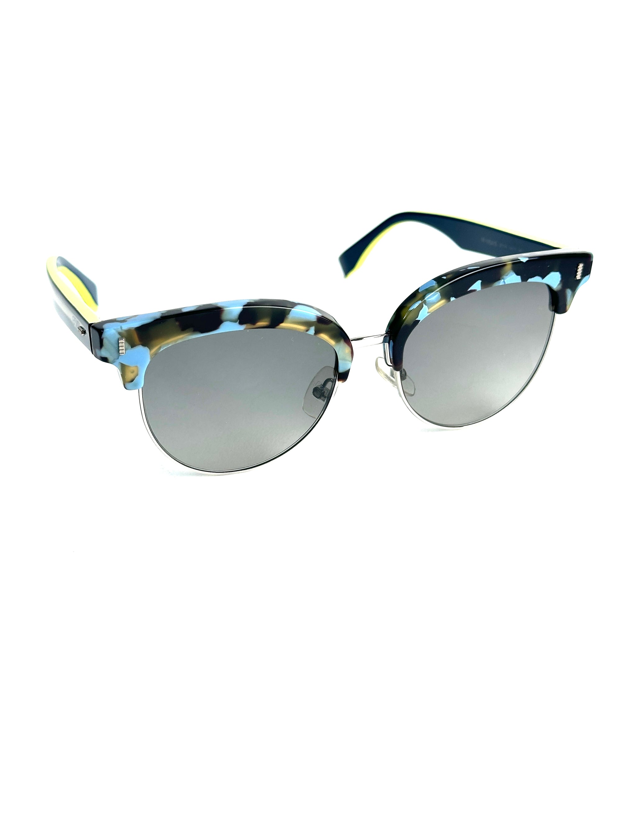 occhiali da sole FENDI FF0154/S BLU HAVANA TEAL