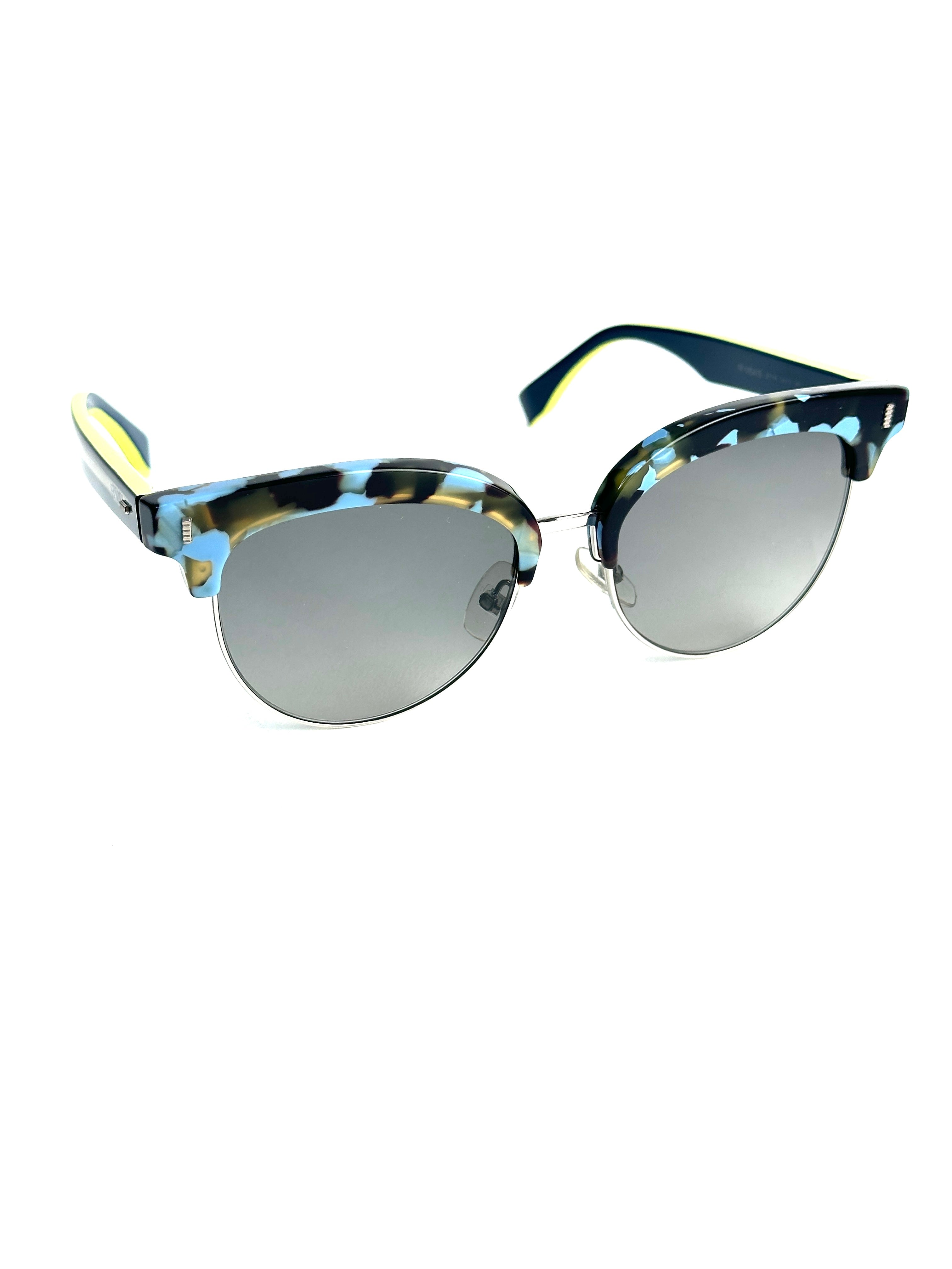 Occhiali da sole FENDI FF0154/S BLU HAVANA TEAL