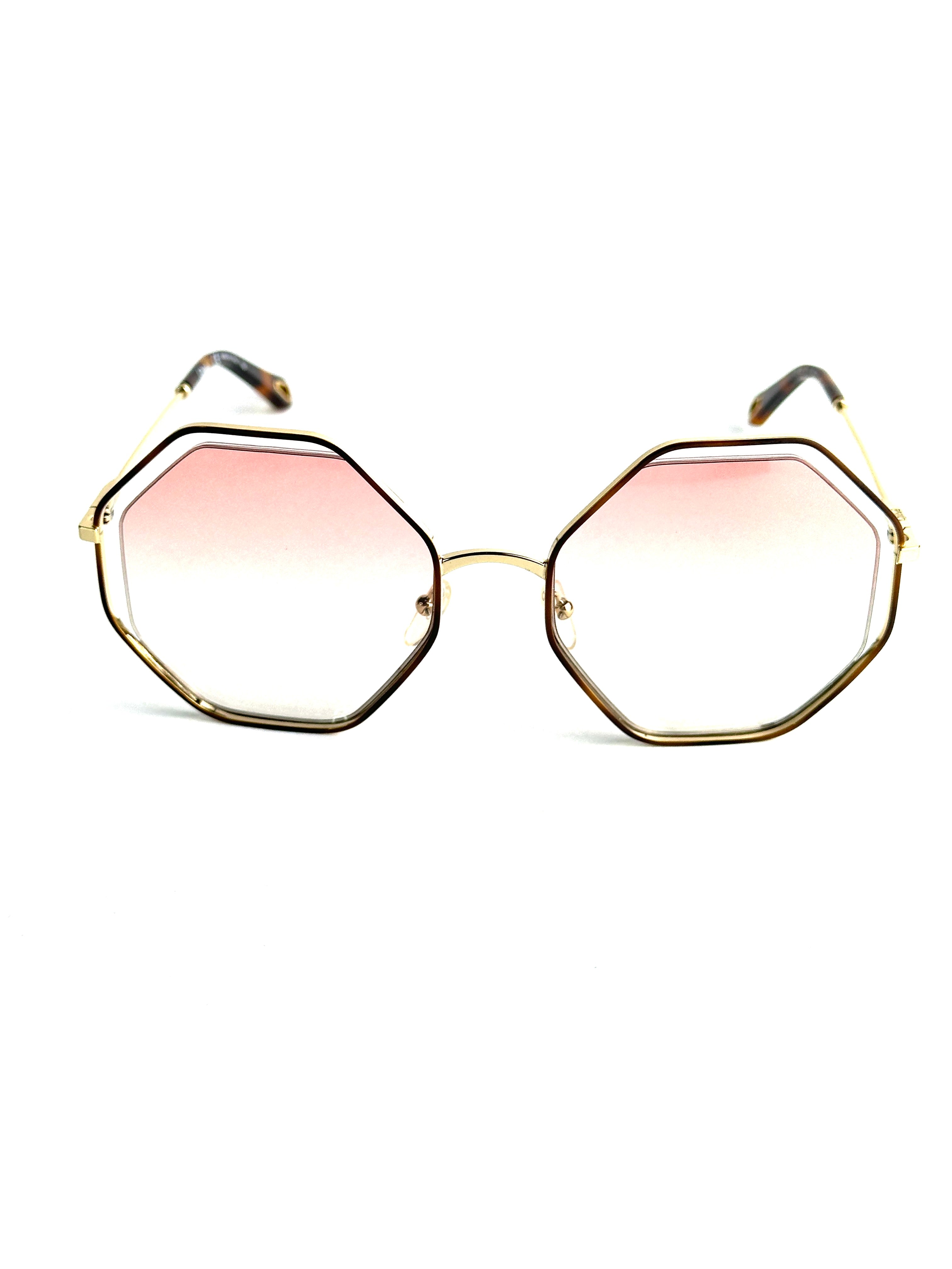 Occhiali da sole CHLOÉ CE132S 34832 211 HAVANA/PEACH