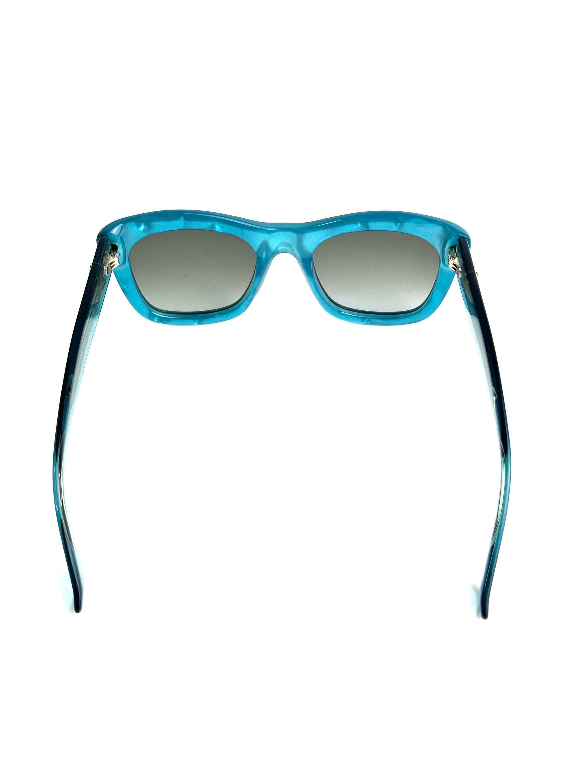 occhiali da sole GUCCI GG3827/S BLU TRASPARENTE