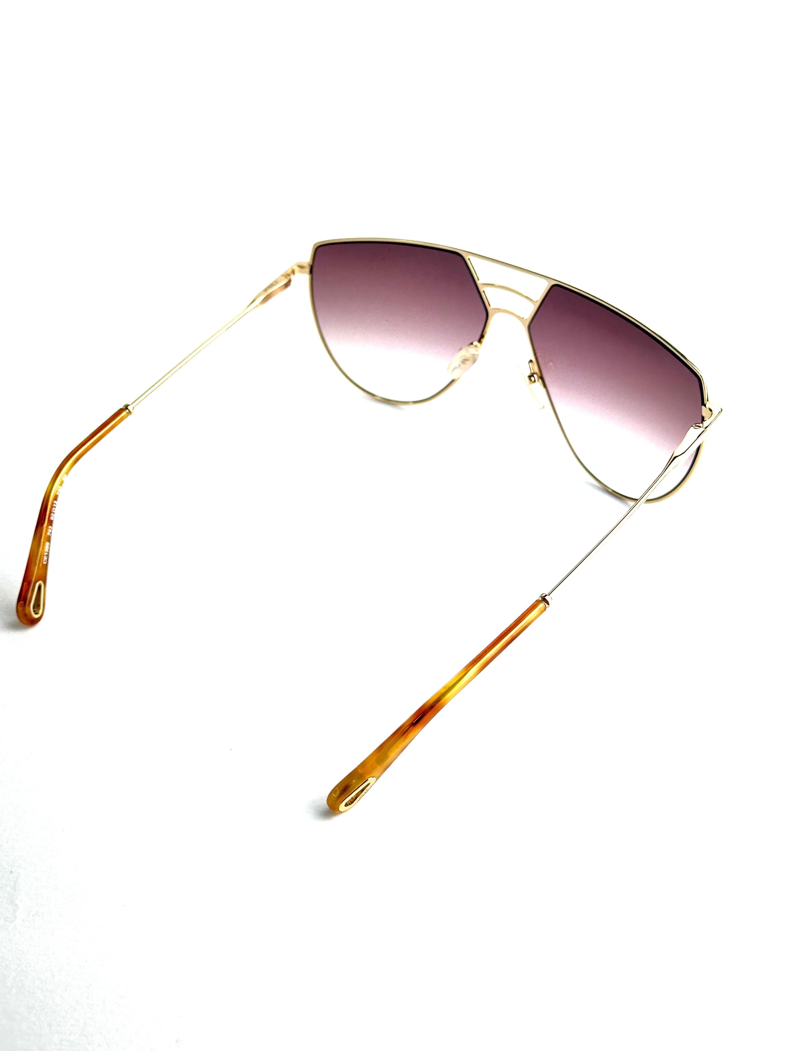 Occhiali da sole CHLOÉ CE139S 35786 743 GOLD/BROWN