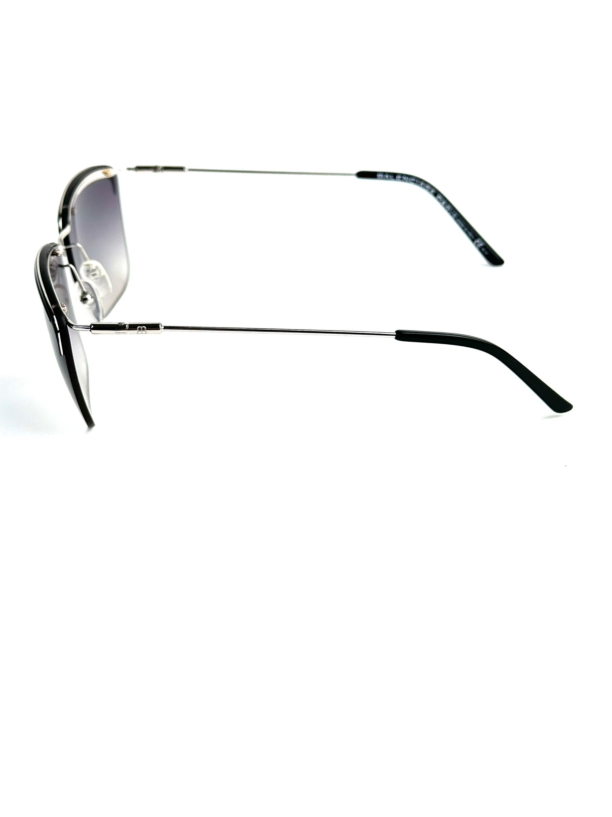 occhiali da sole BALENCIAGA BAL 0129/S 01P/9C ARGENTO-NERO