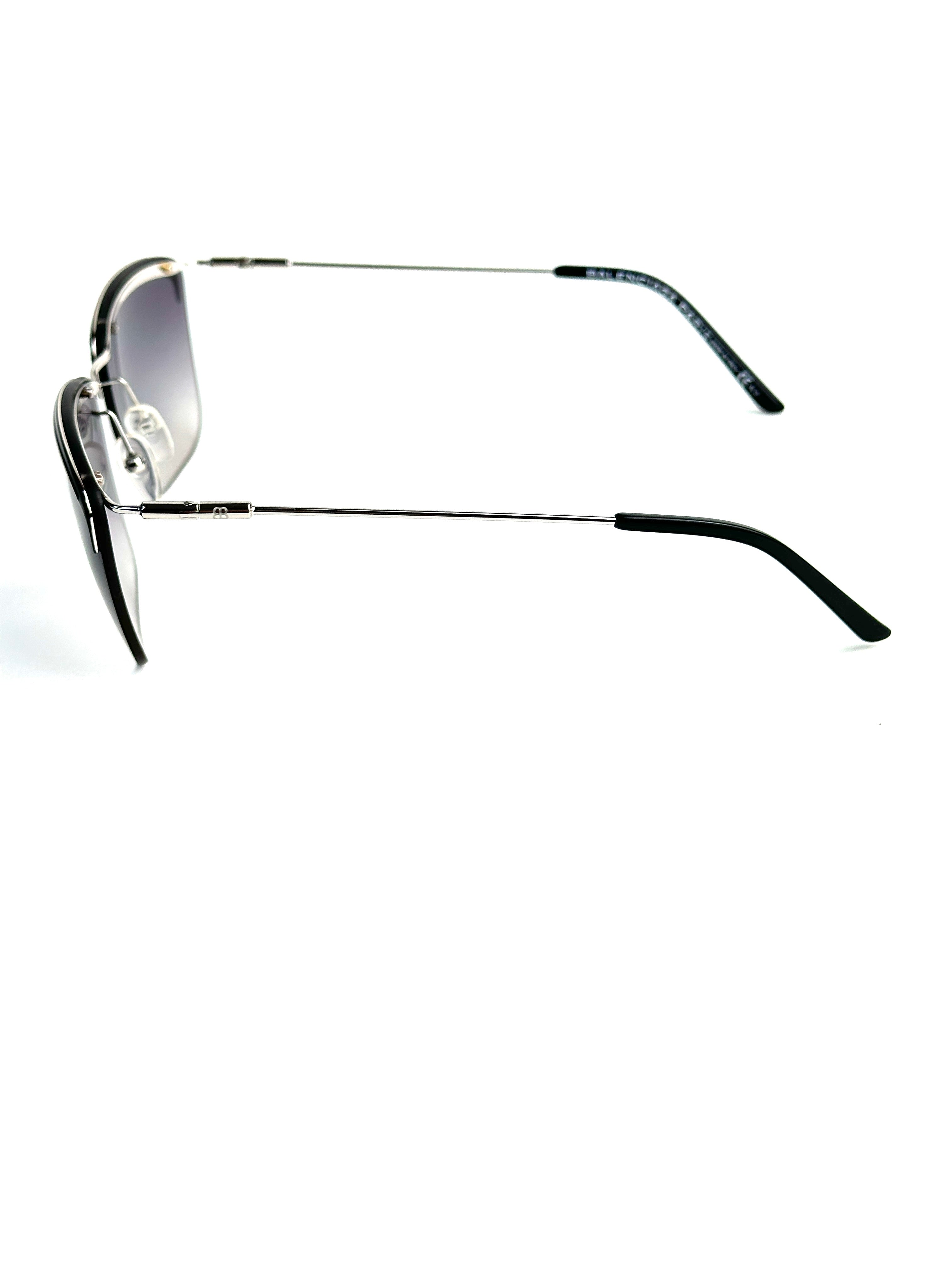 Occhiali da sole BALENCIAGA BAL 0129/S 01P/9C ARGENTO-NERO