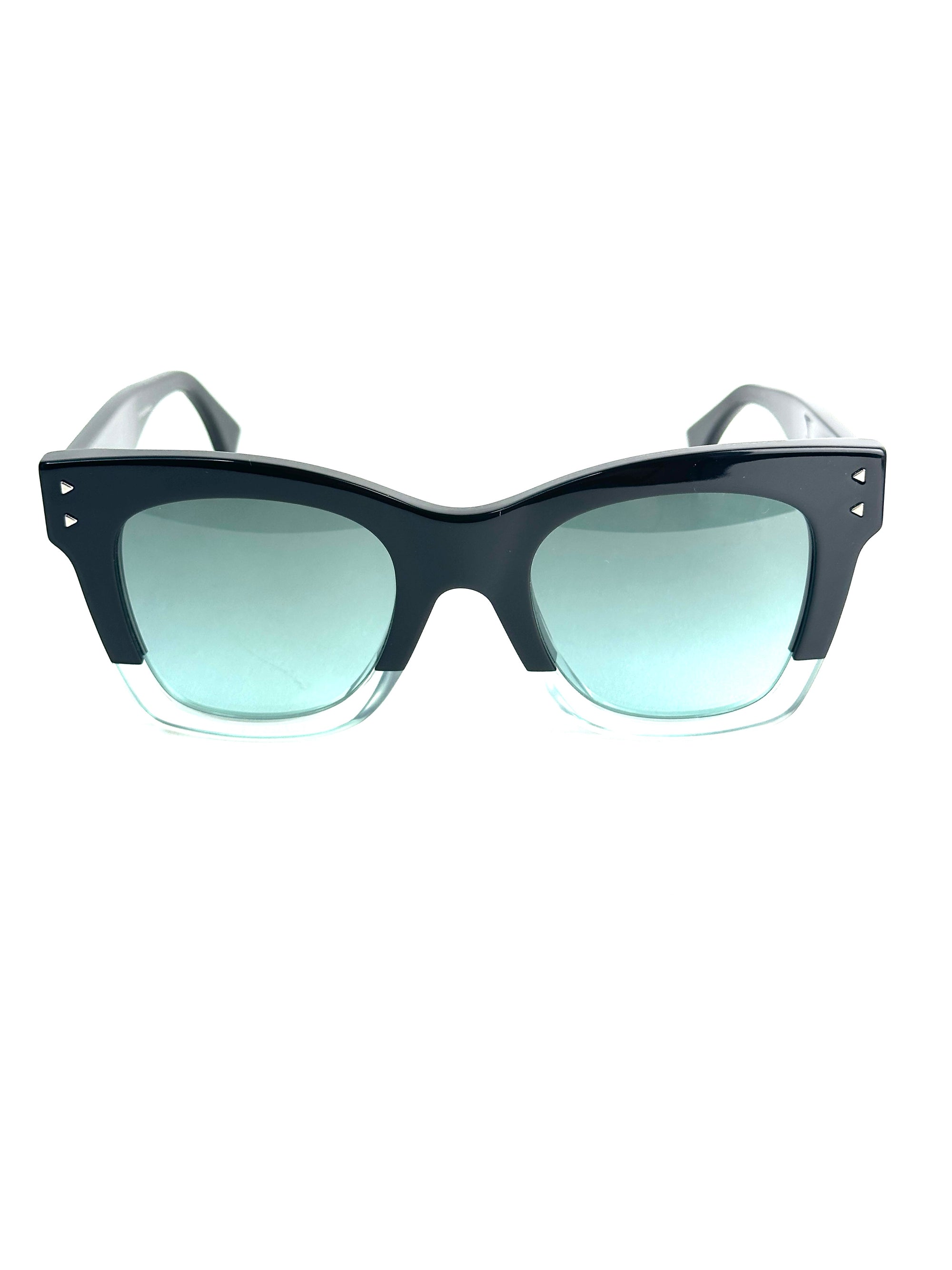 occhiali da sole FENDI FF0237/S NERO VERDE