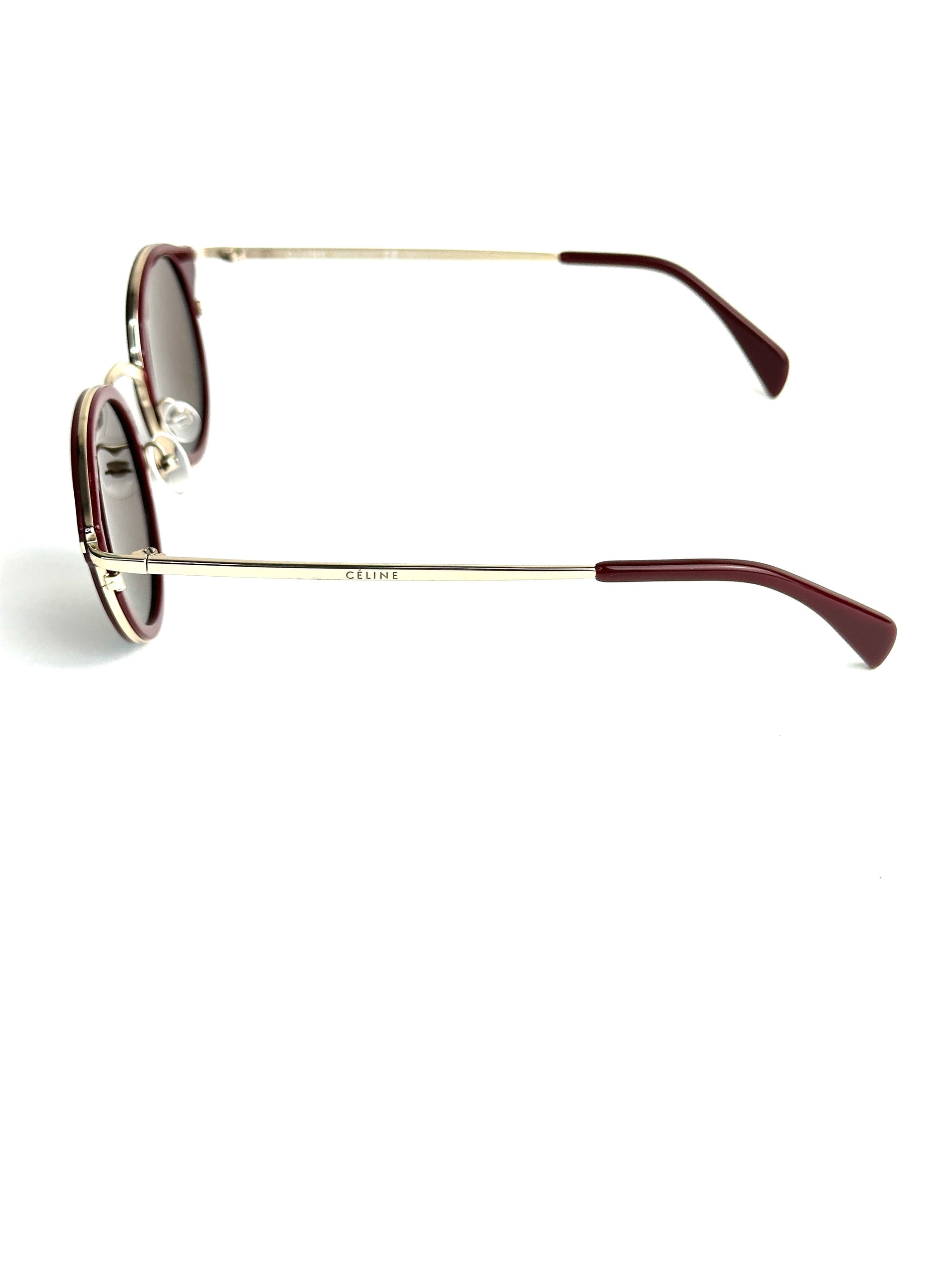 occhiali da sole CELINE CL41082/S 2JL/A6 ORO-BURGUNDY