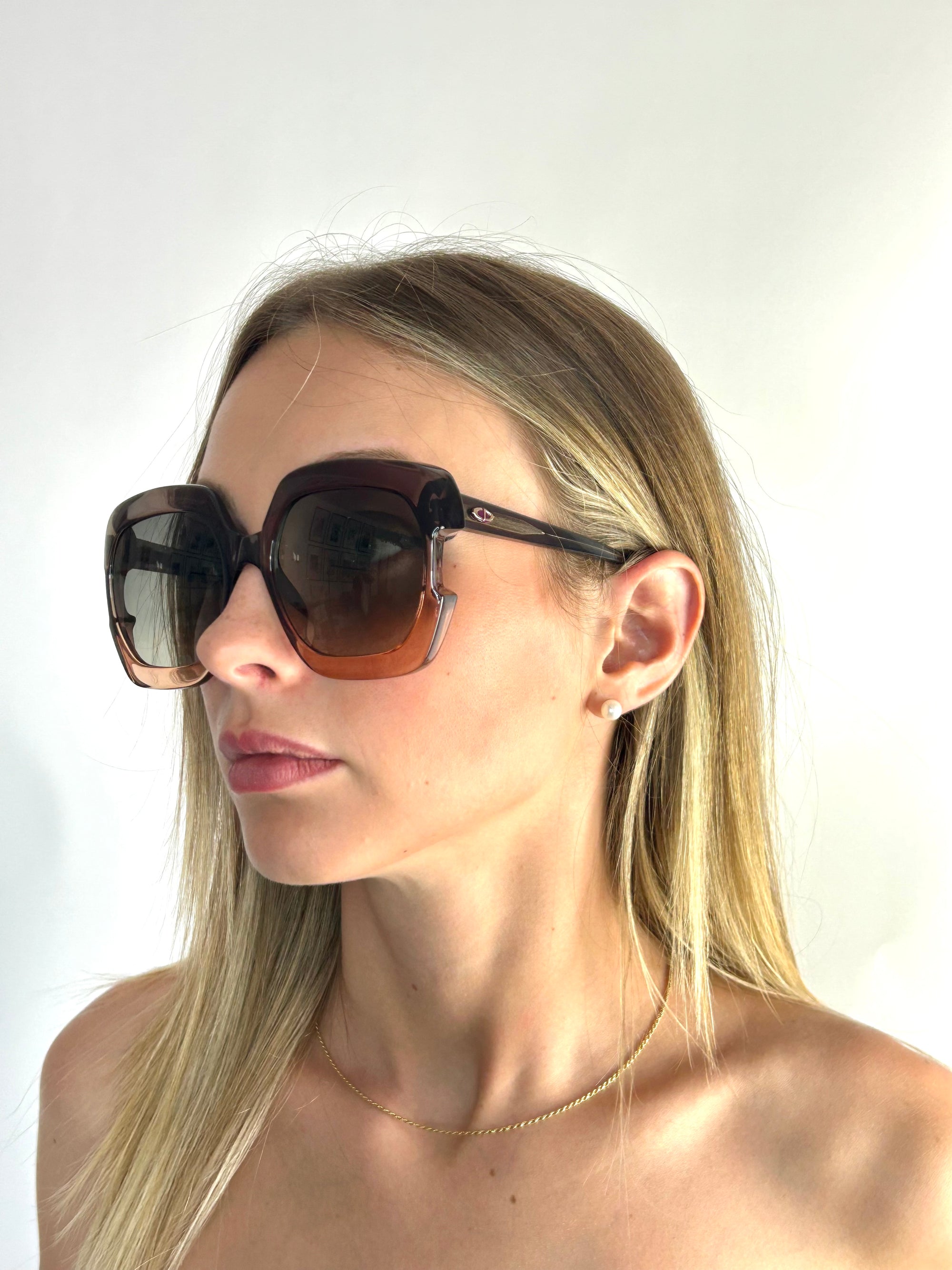 DIOR DIORGALA 7HH/PR GREY PINK sunglasses