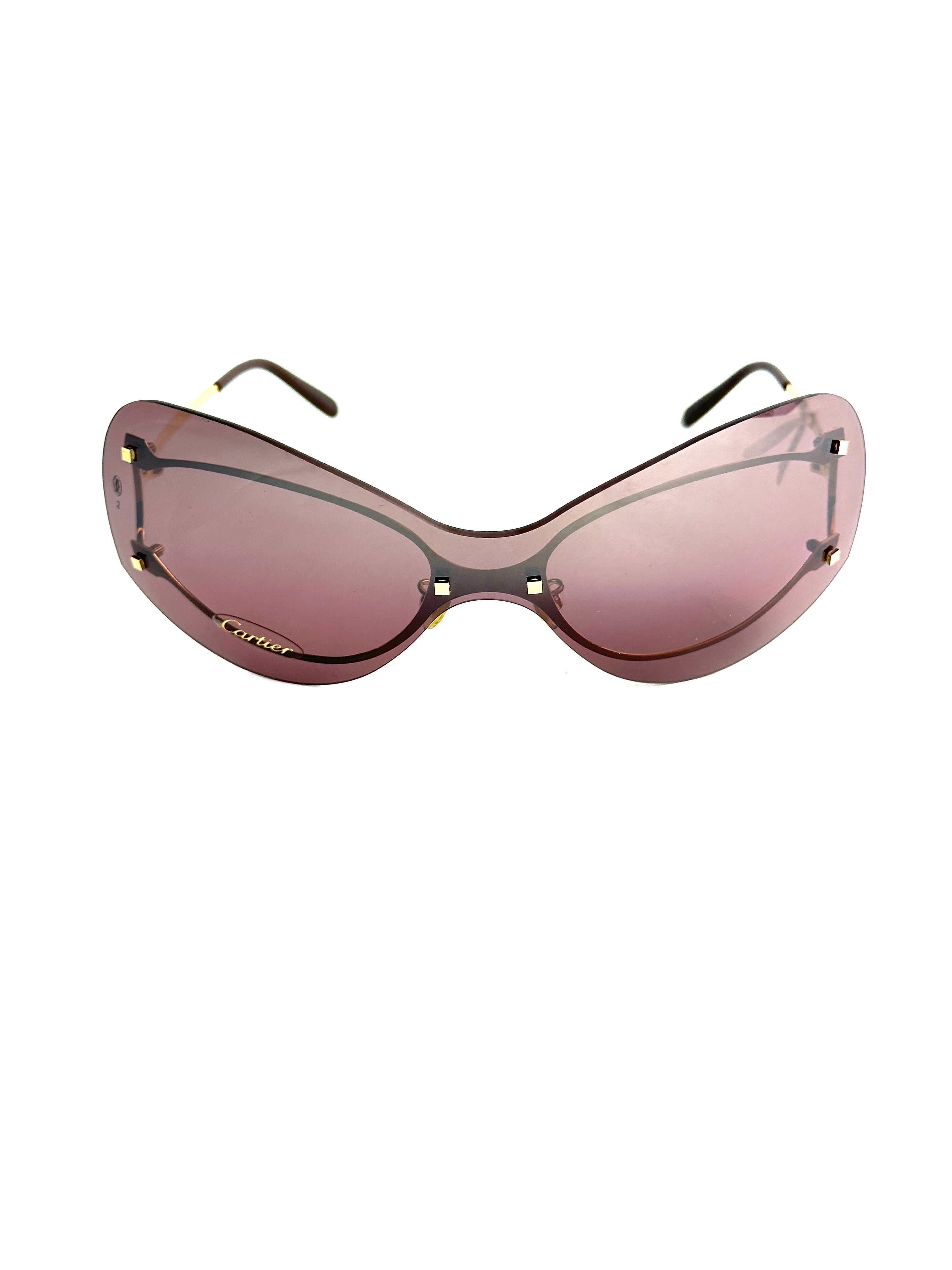 Occhiali da sole CARTIER VINTAGE RIMLESS