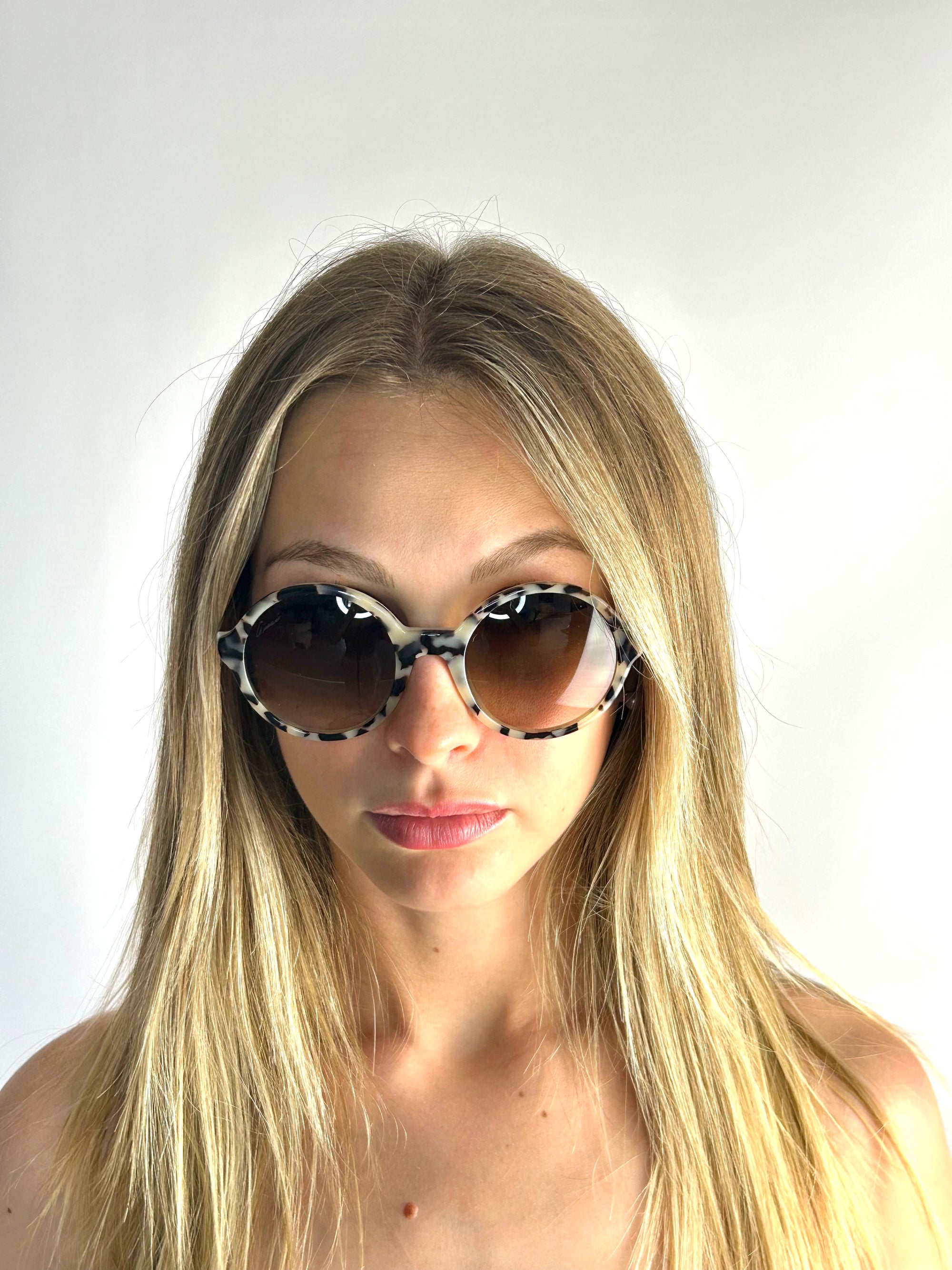 occhiali da sole GUCCI GG3770/S BIANCO HAVANA