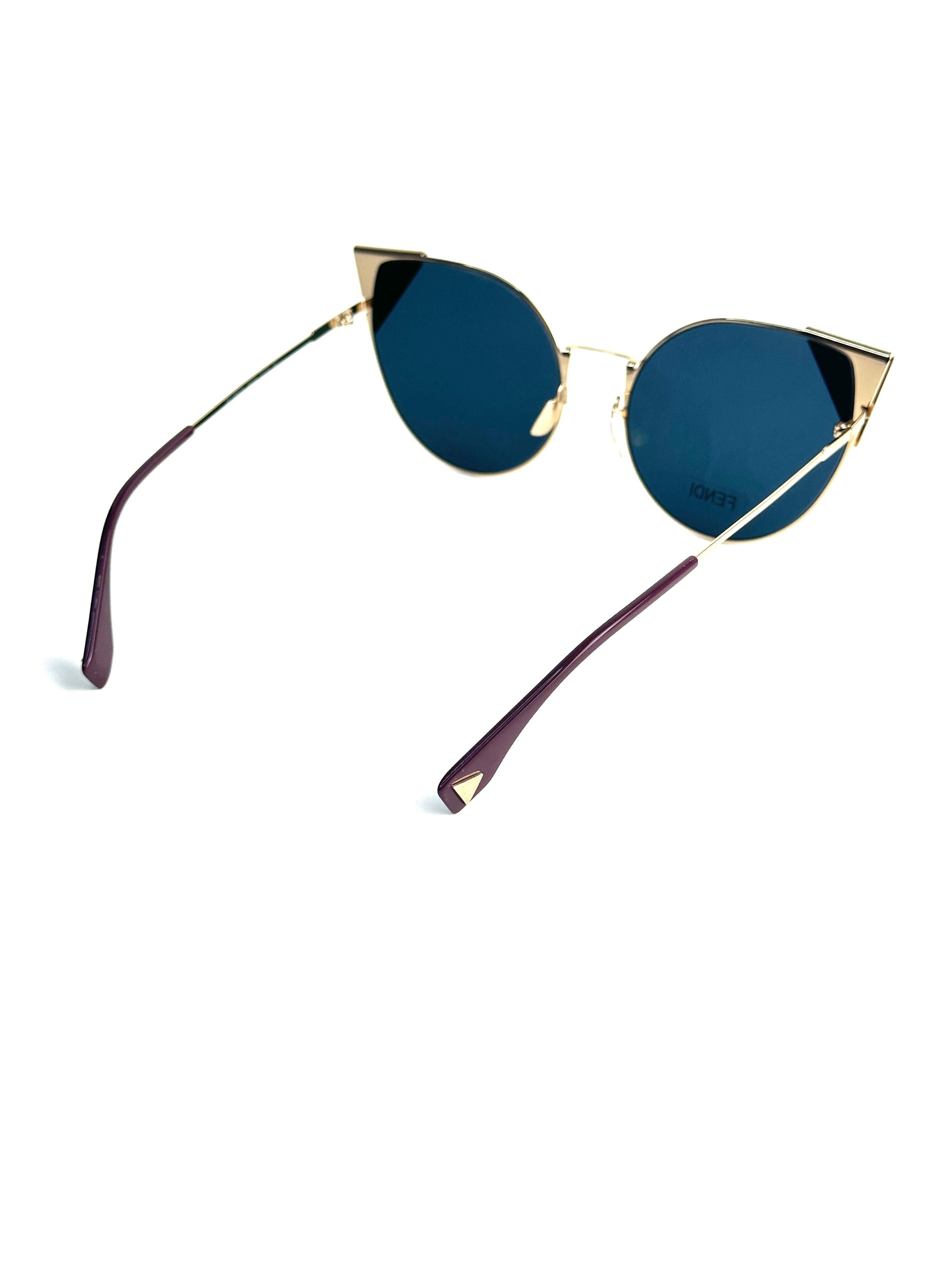 Occhiali da sole FENDI FF0190/S ORO ROSA E AZZURRO