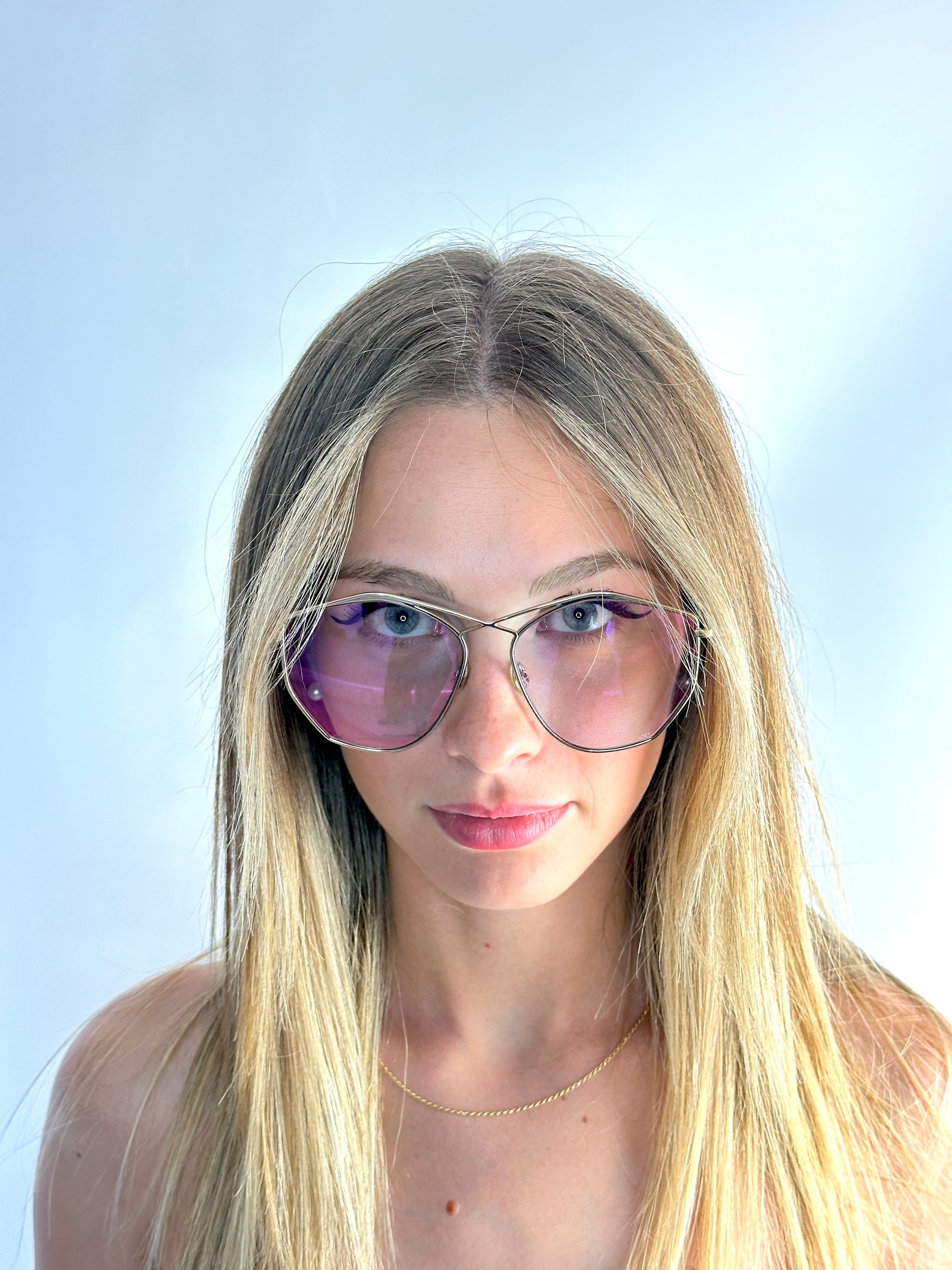 DIOR DIORSTELLAIRE4 000/TE ROSE GOLD sunglasses