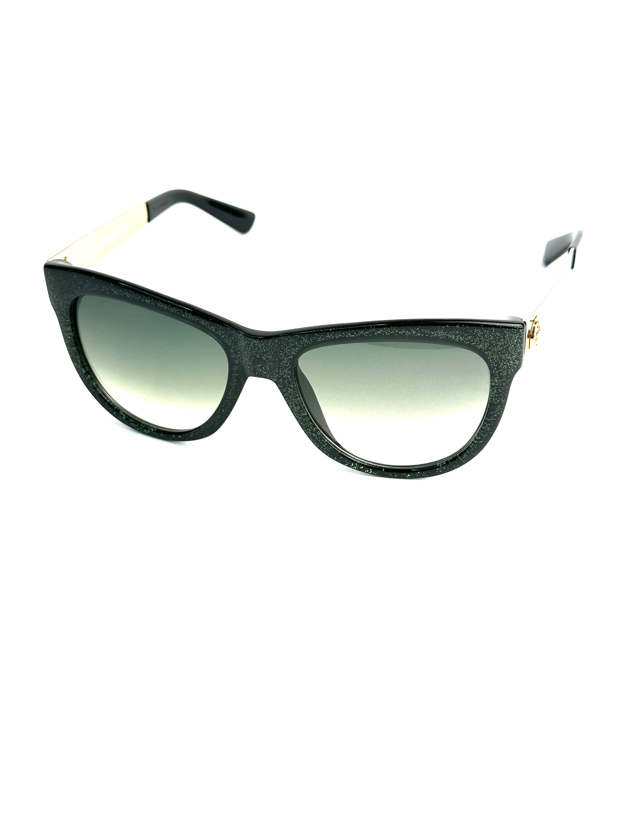 occhiali da sole GUCCI GG3739/N/S VERDE GLITTER ORO