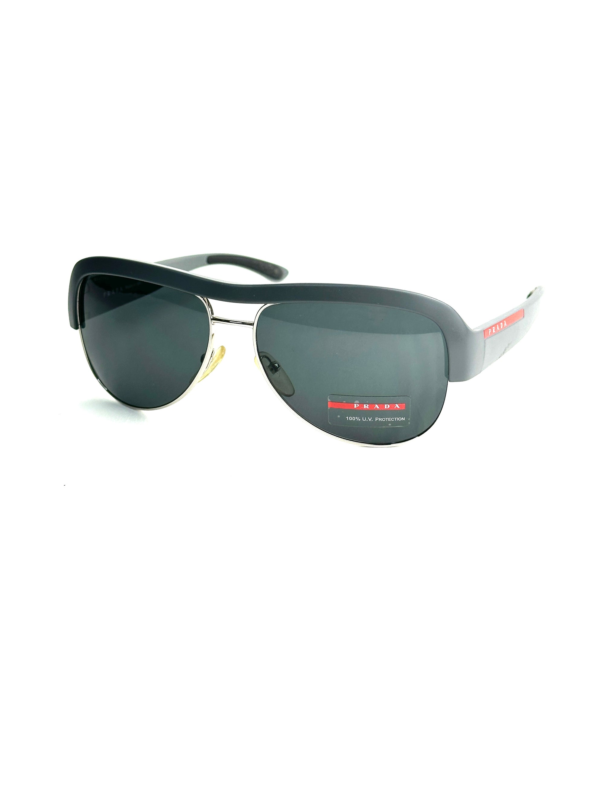 PRADA SPS04L LINEA ROSSA GRIGIO