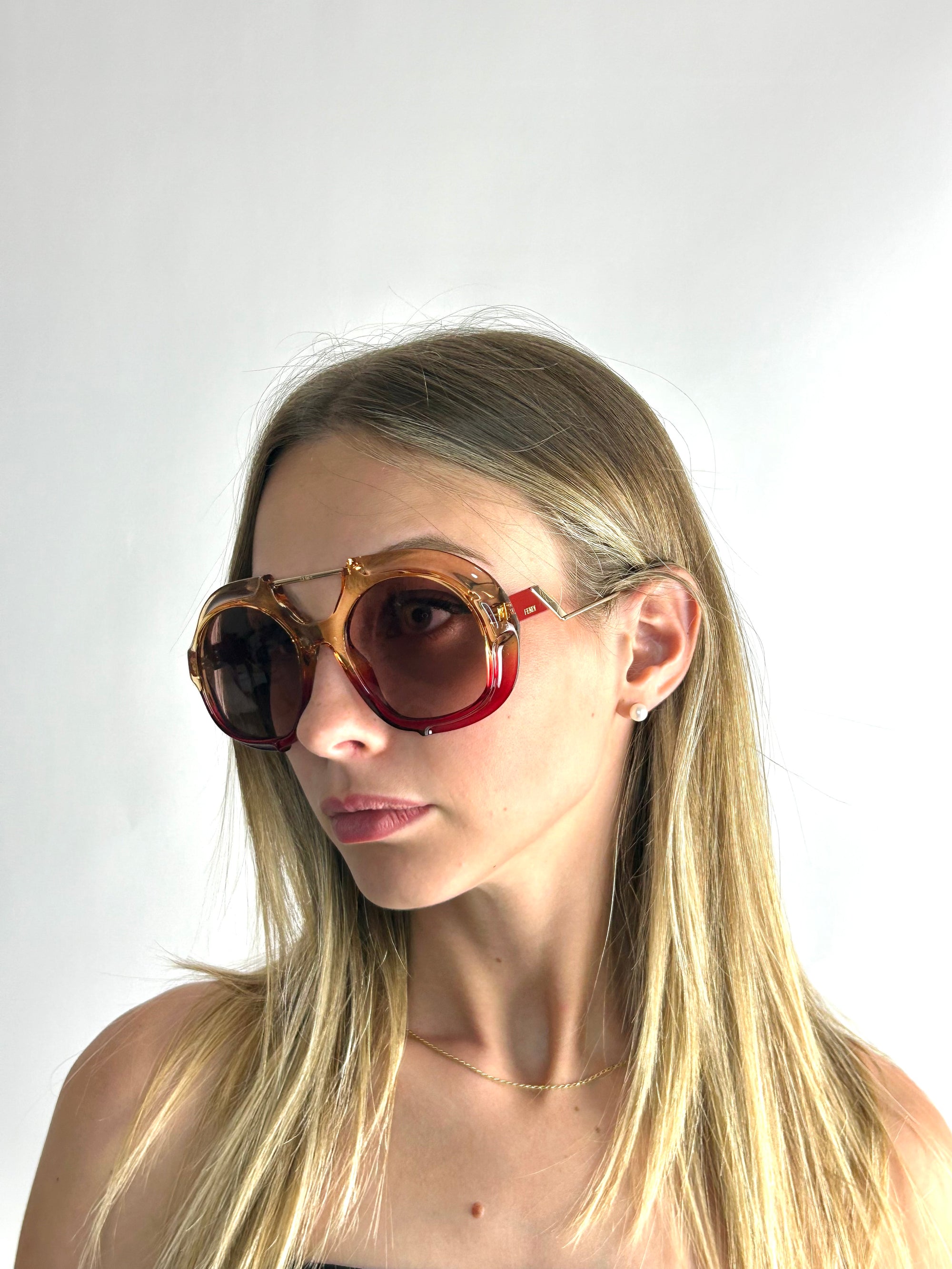 FENDI FF 0342/S B1Z HO ARGENT OR